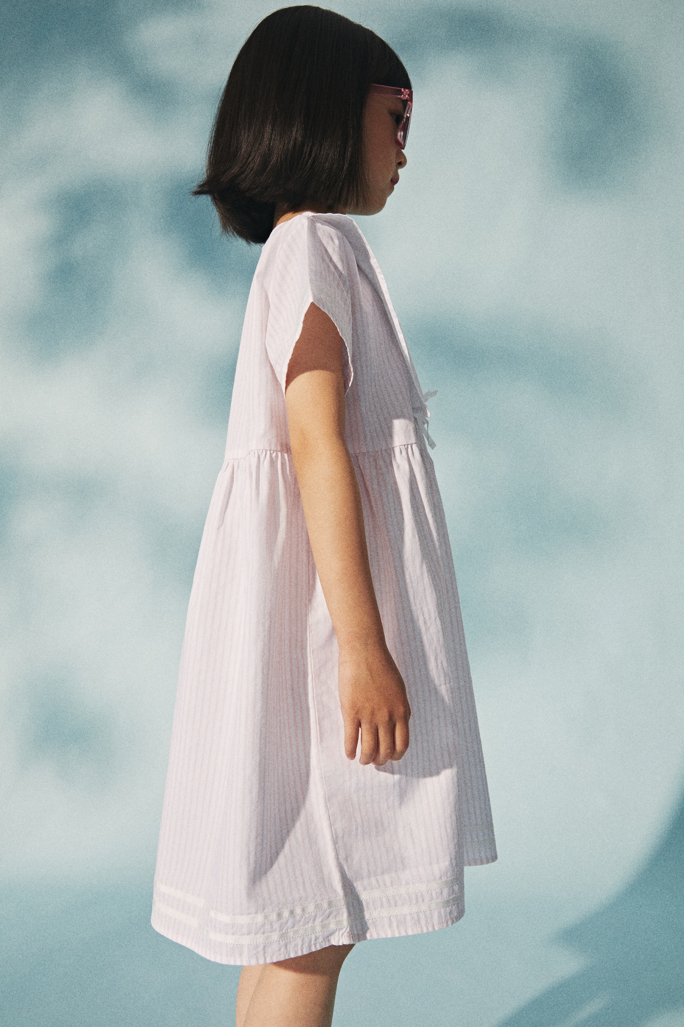 Picone ピンク ワンピース サイズM Picone ピンク ワンピース サイズM ピンク系 レディースの