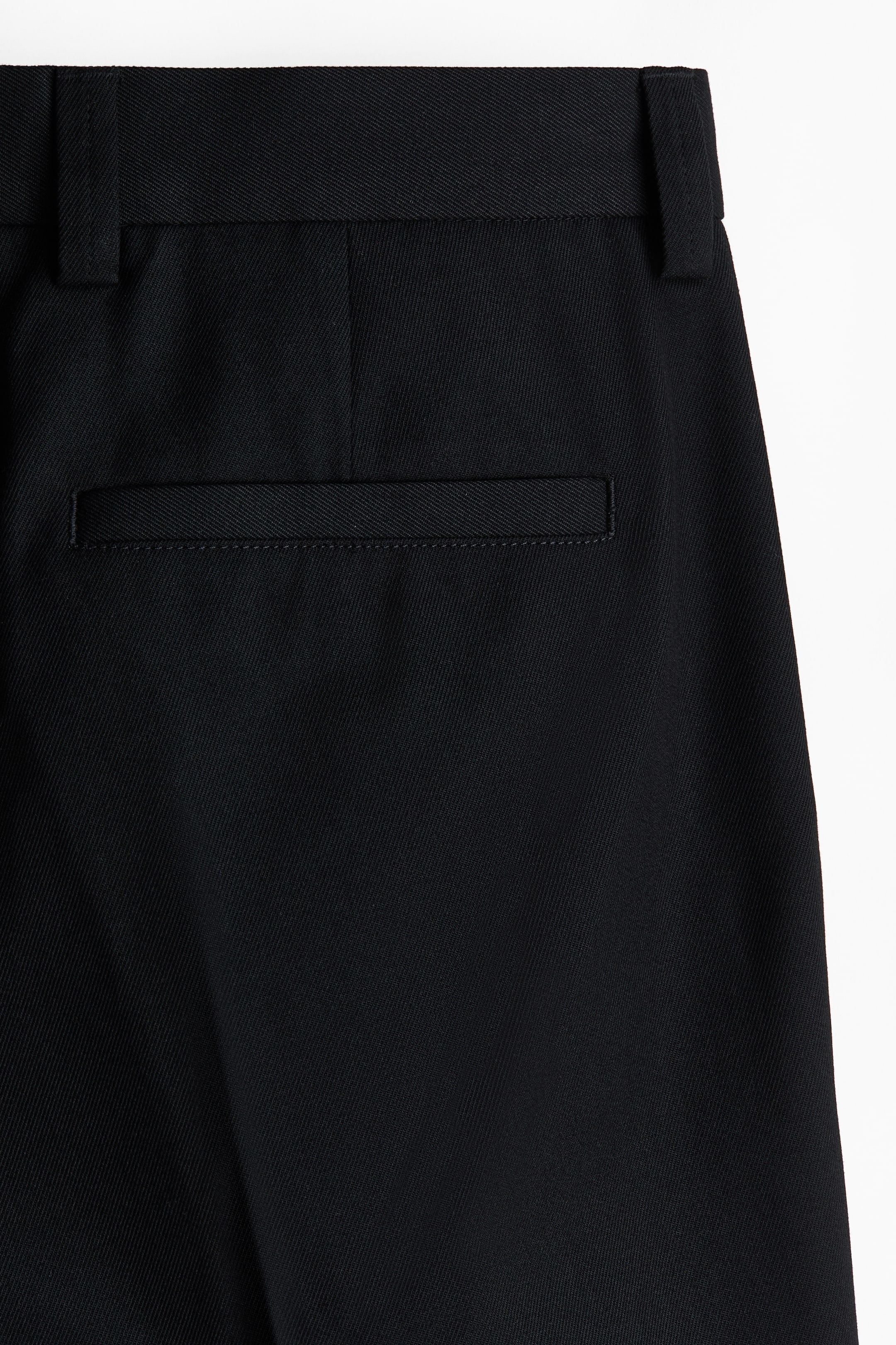 Relaxed-Fit Wide-Leg Tailored Pants