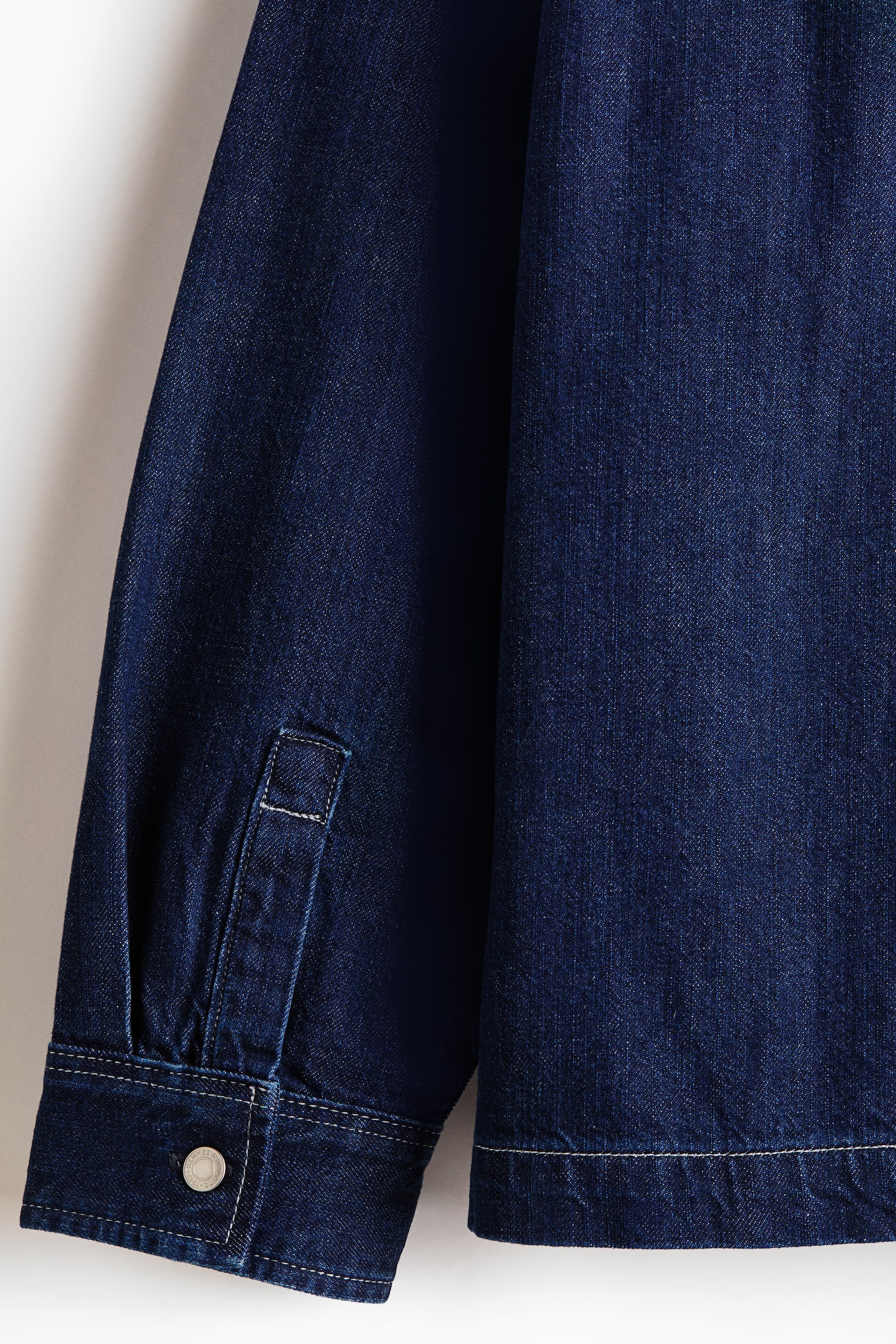 חולצת ז'קט מג'ינס - כחול ג'ינס כהה - 4