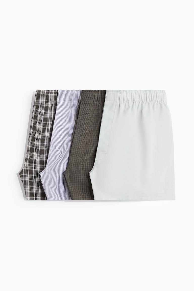 4-pack woven boxer shorts