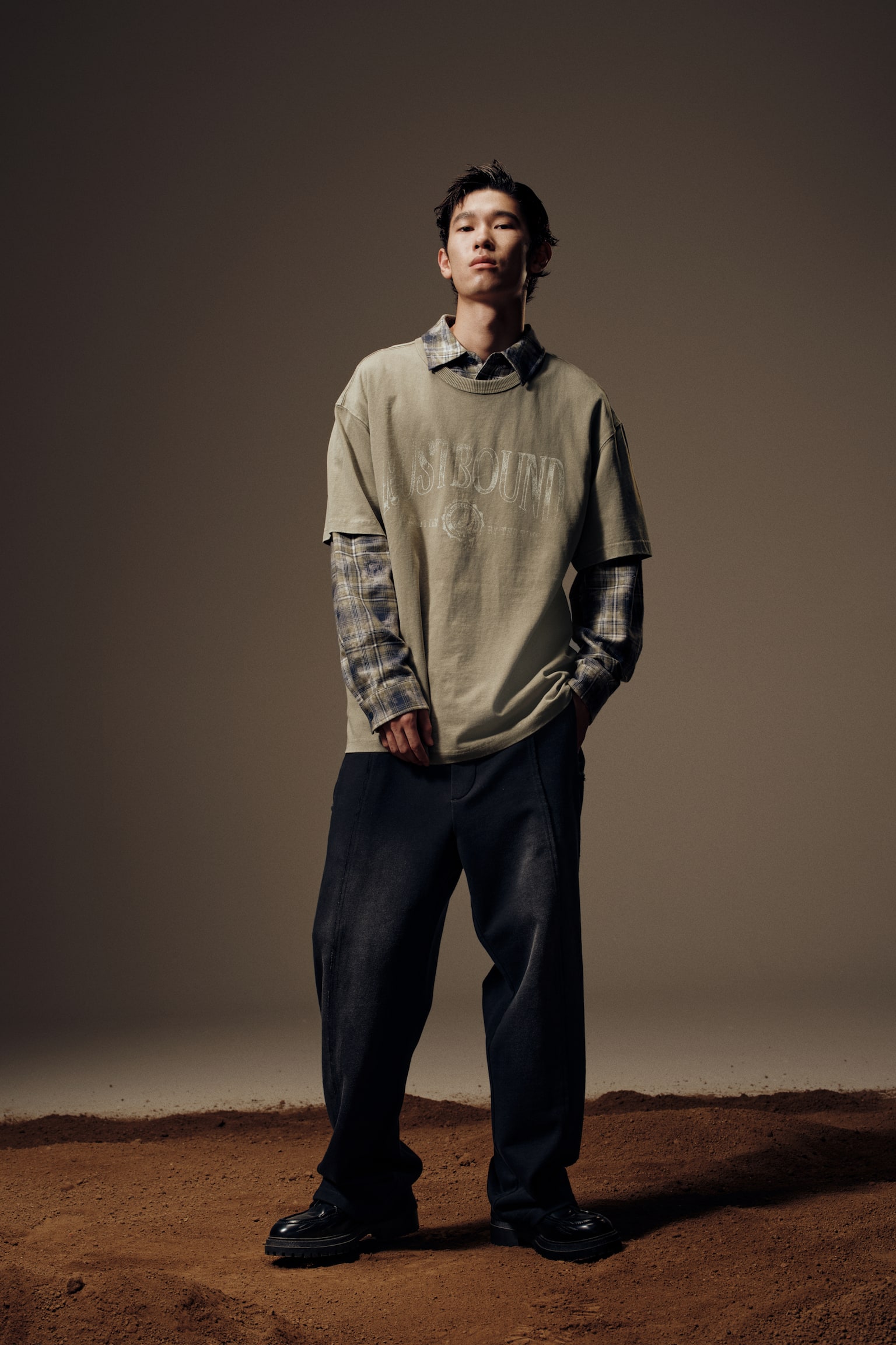 寬鬆剪裁T恤 - 綠色/Rustbound/藍色/黑色/Rustbound - 5