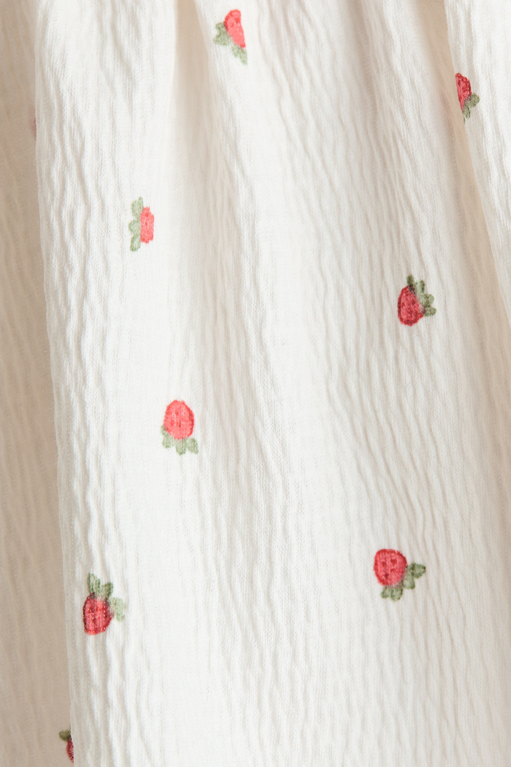 Robe cache-couche froissée