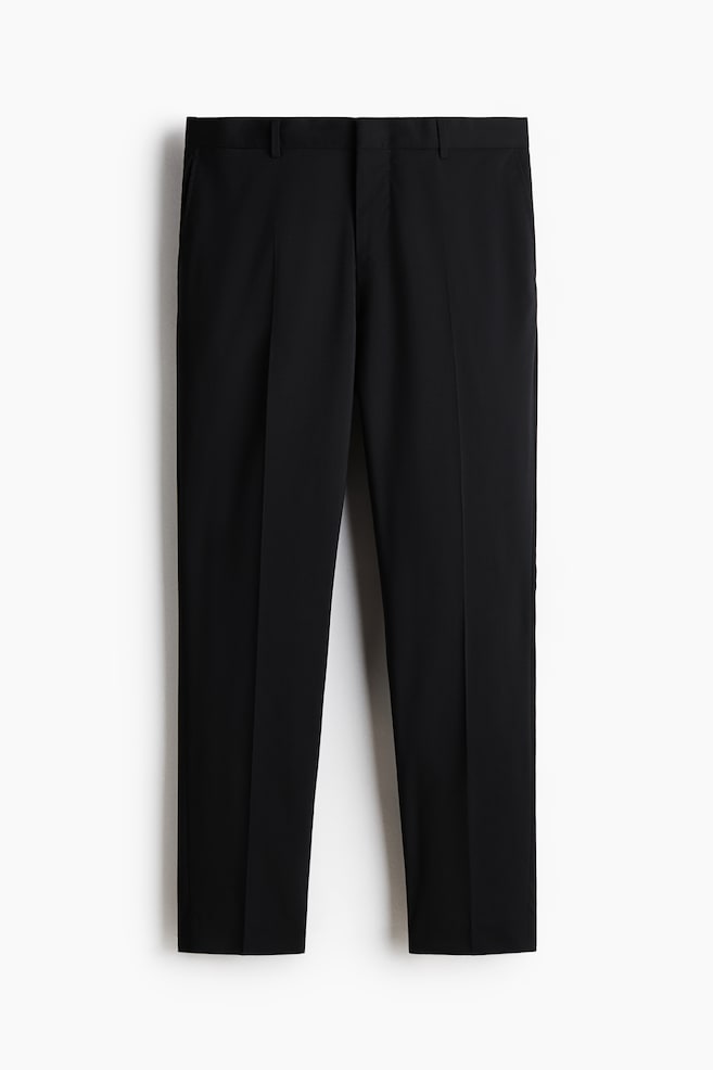 Calças de fato Slim Fit - Preto/Azul marinho/Cinzento escuro - 1