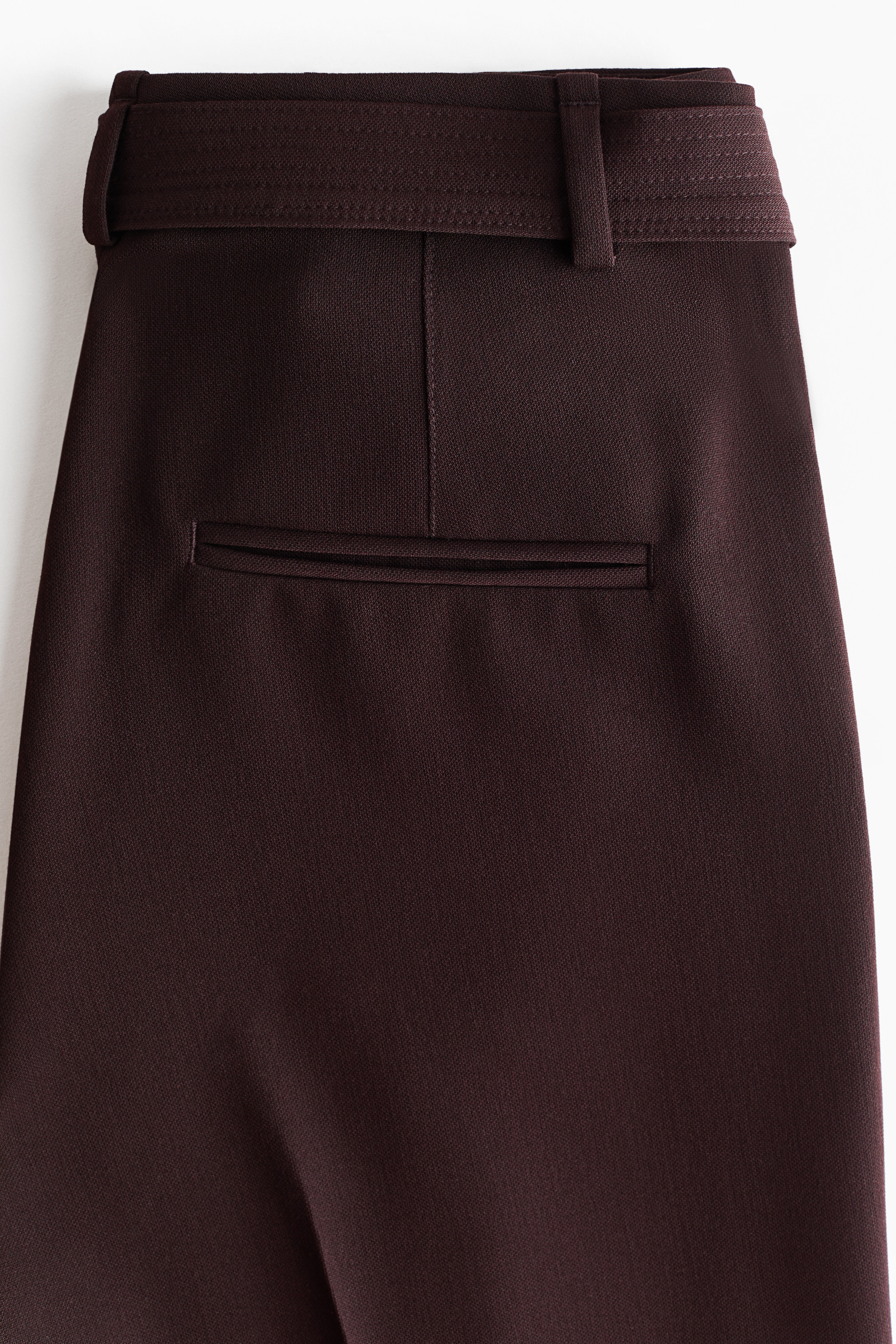 h&m brown dress pants Light Brown Backless Faux Leather Western Embroidered Mini Dress M / Light Brown main image 1