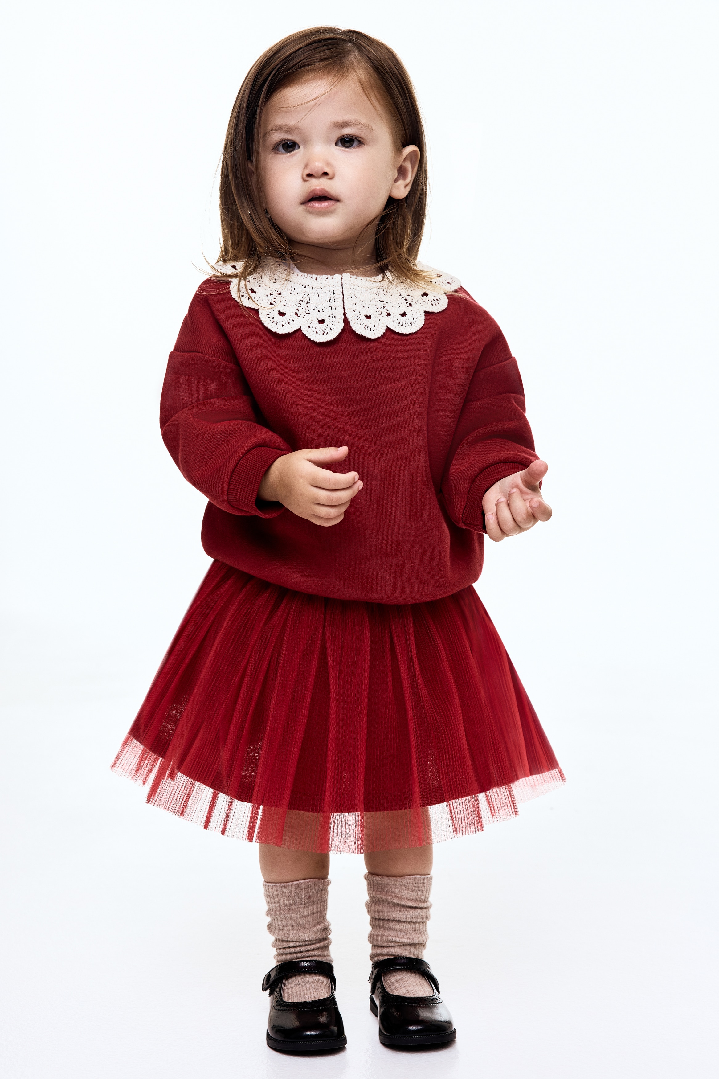 open lace back dress Little Madelynne Dress - Vino Rosso