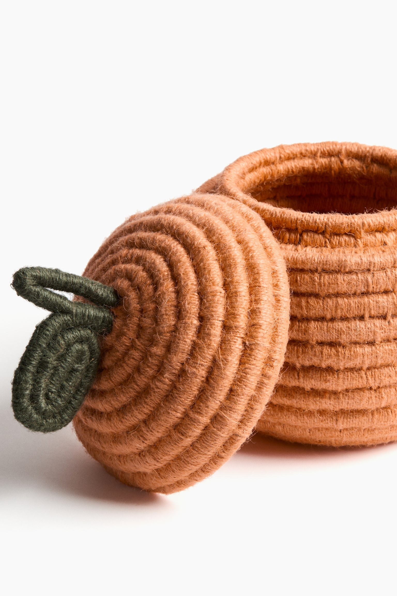 Кошик для зберігання у формі апельсина - Помаранчевий/гарбуз - 4