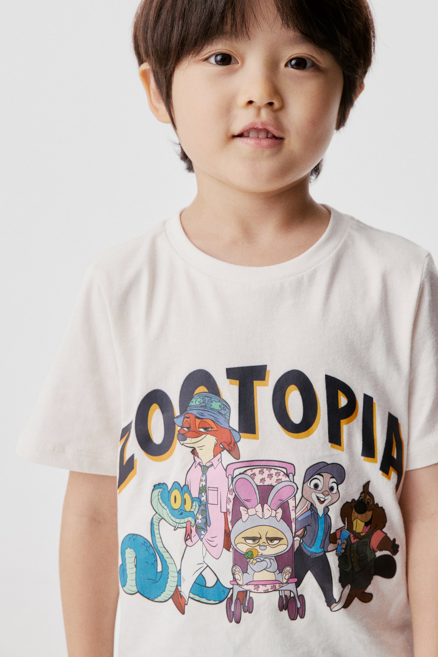 Áo thun cotton in hình - Màu trắng/Phi vụ động trời/Màu trắng/Phi vụ động trời/Xanh dương/Phi vụ động trời/Màu hồng/Phi vụ động trời - 4