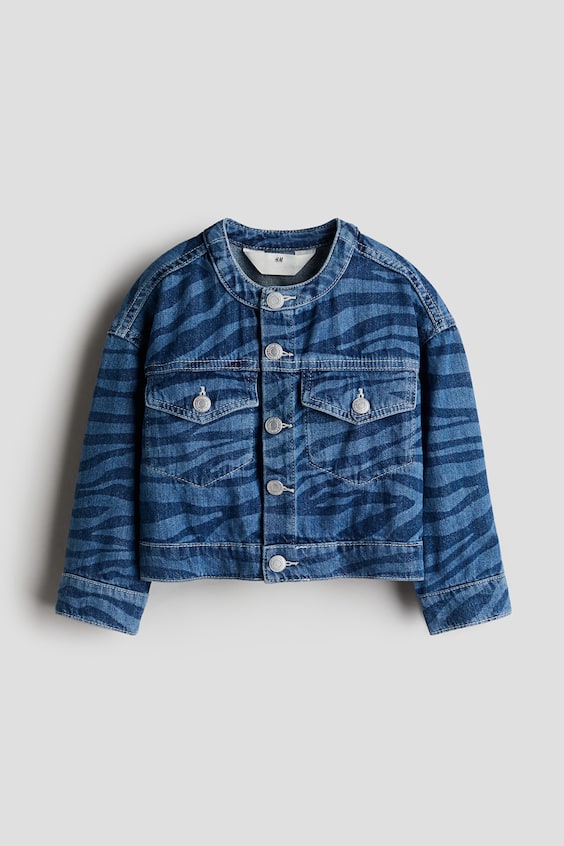 Детские куртки H&M Boxy denim jacket