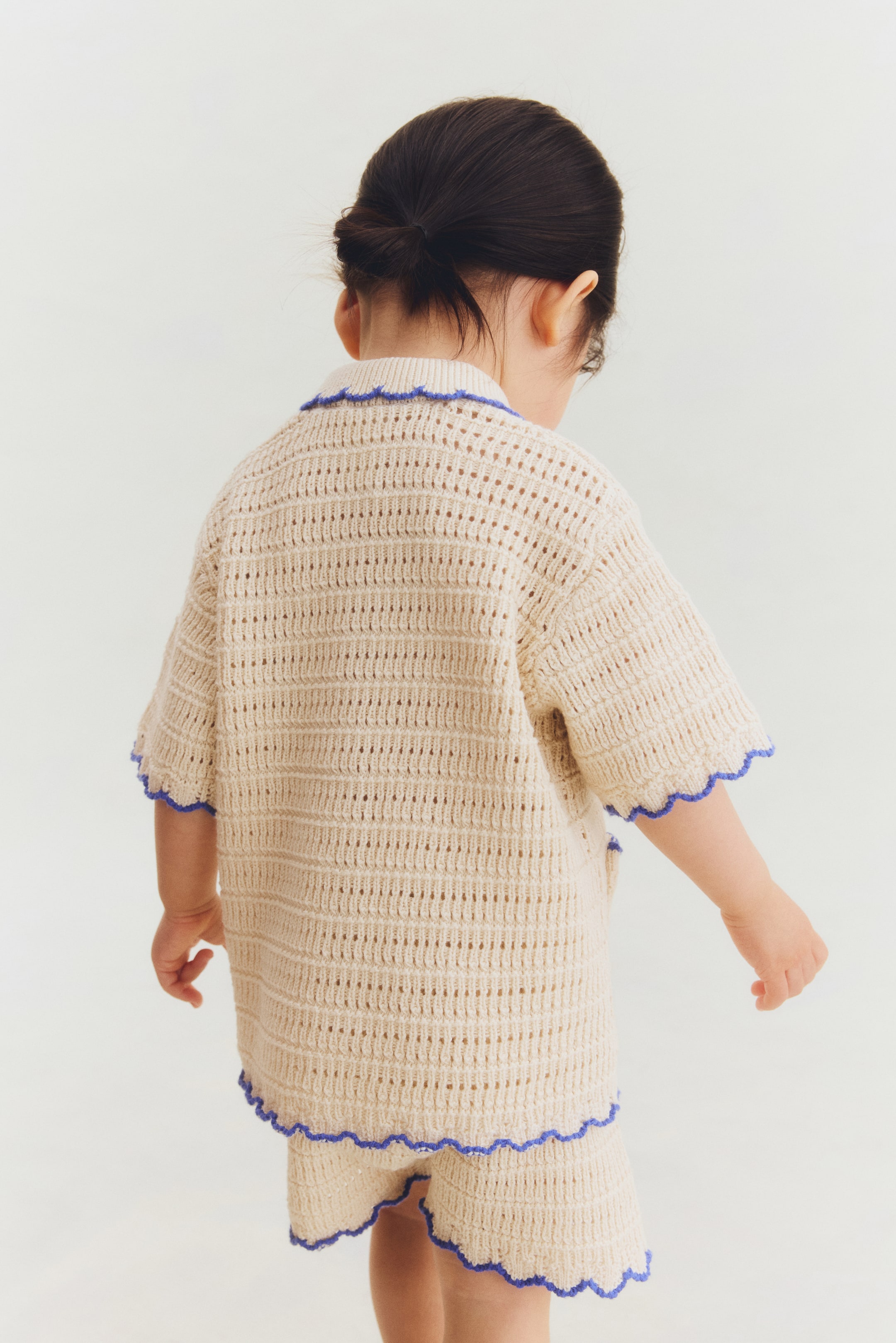 Ensemble 2 pièces d'aspect crocheté