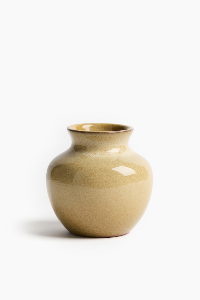 Mini Terracotta Vase - Beige/Khaki beige - 1