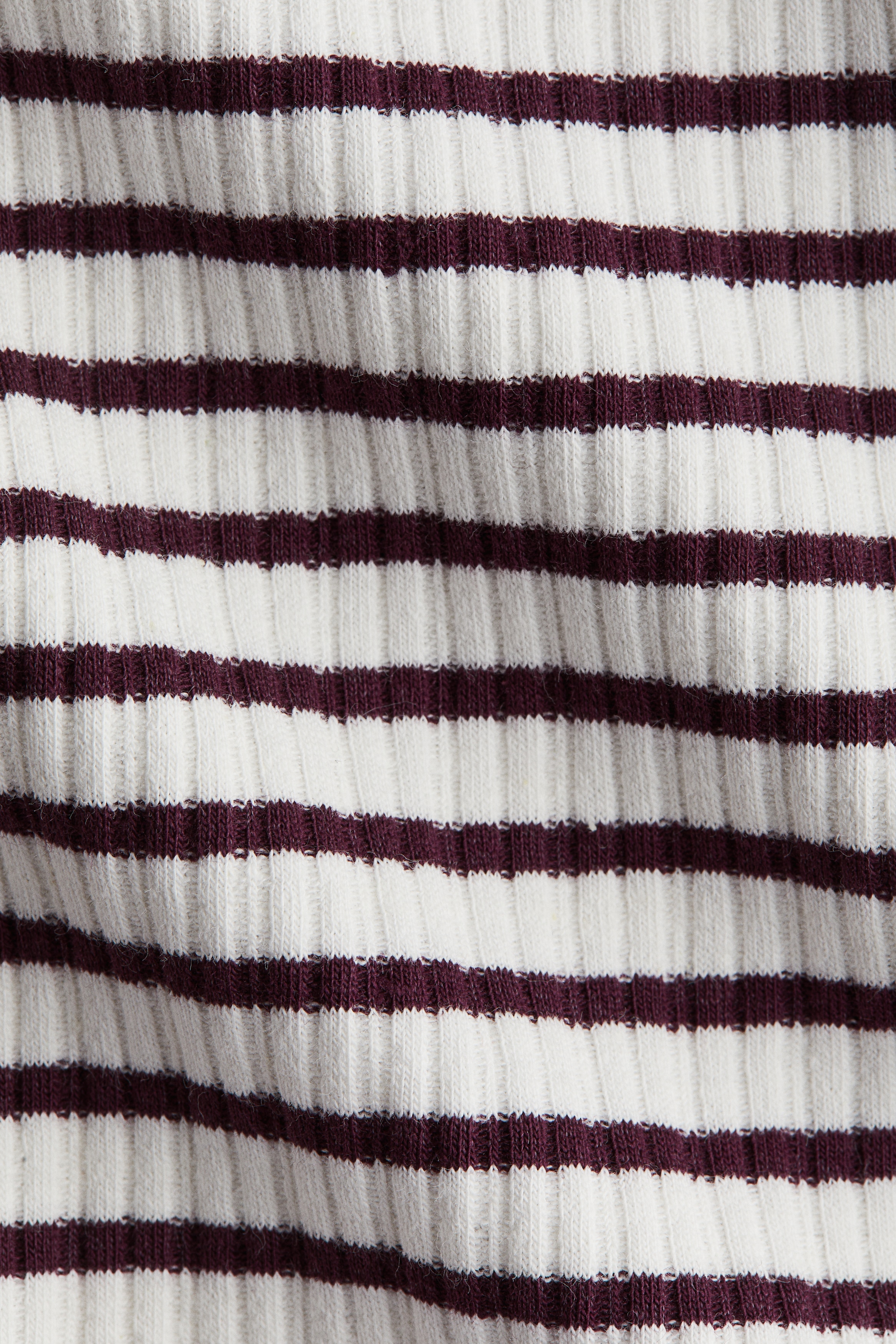 Ribbed henley top