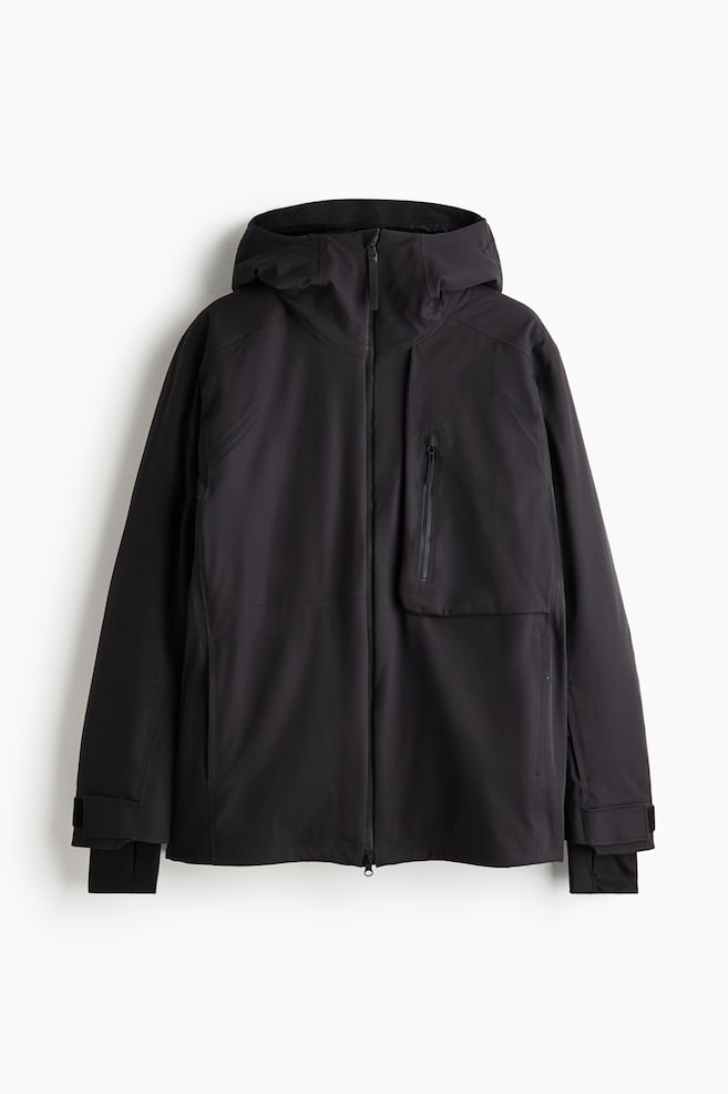 Ski jacket with StormMove™ - Black/Bark brown/Dusty green/Brown - 1