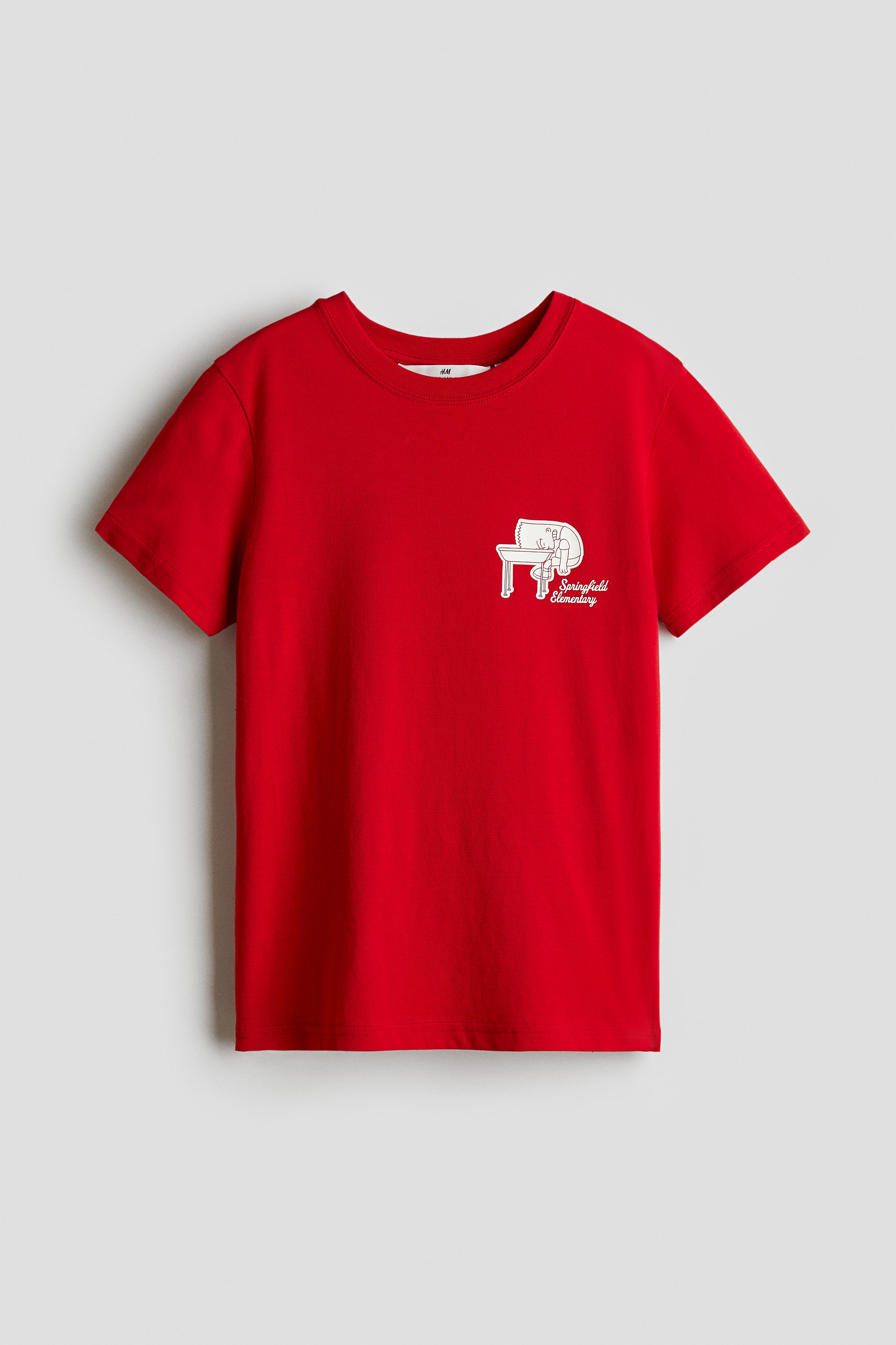 Baskı Motifli ve Pamuklu Tişört - Kırmızı/Simpsonlar/Beyaz/PlayStation/Beyaz/Simpsonlar/Siyah/Hayalet Avcıları/Beyaz/Garfield/Siyah/PlayStation/Yeşil/Garfield/Açık mavi/Simpsonlar/Beyaz/Garfield/Koyu kahverengi/SmileyWorld®