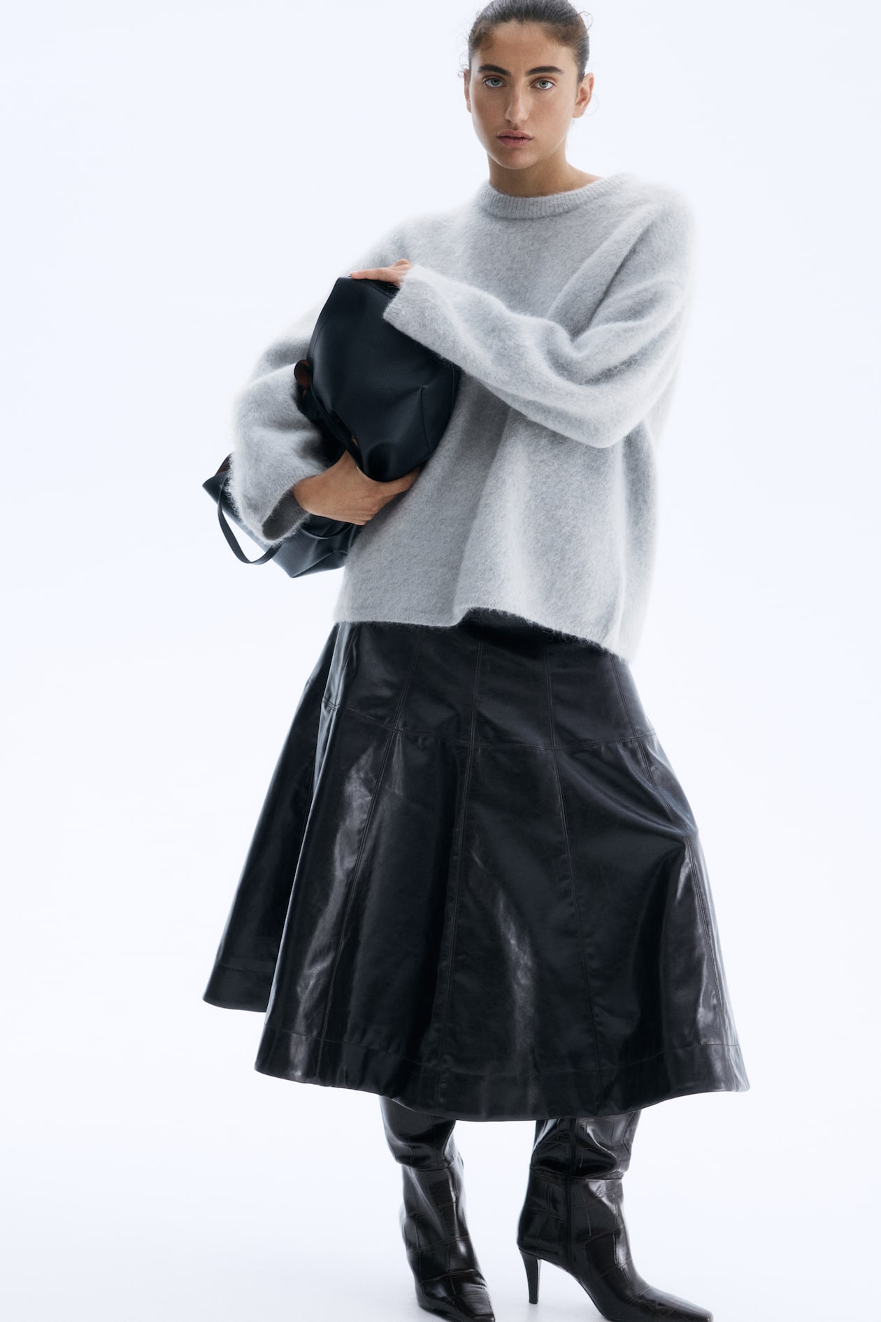 Oversized Mohair-Blend Sweater - image 3