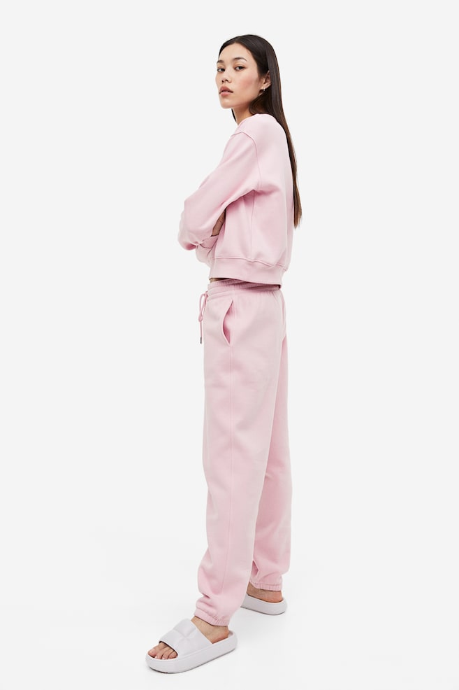 Cotton-blend sweatpants - Light pink/Black/Light beige/White/dc/dc/dc - 3