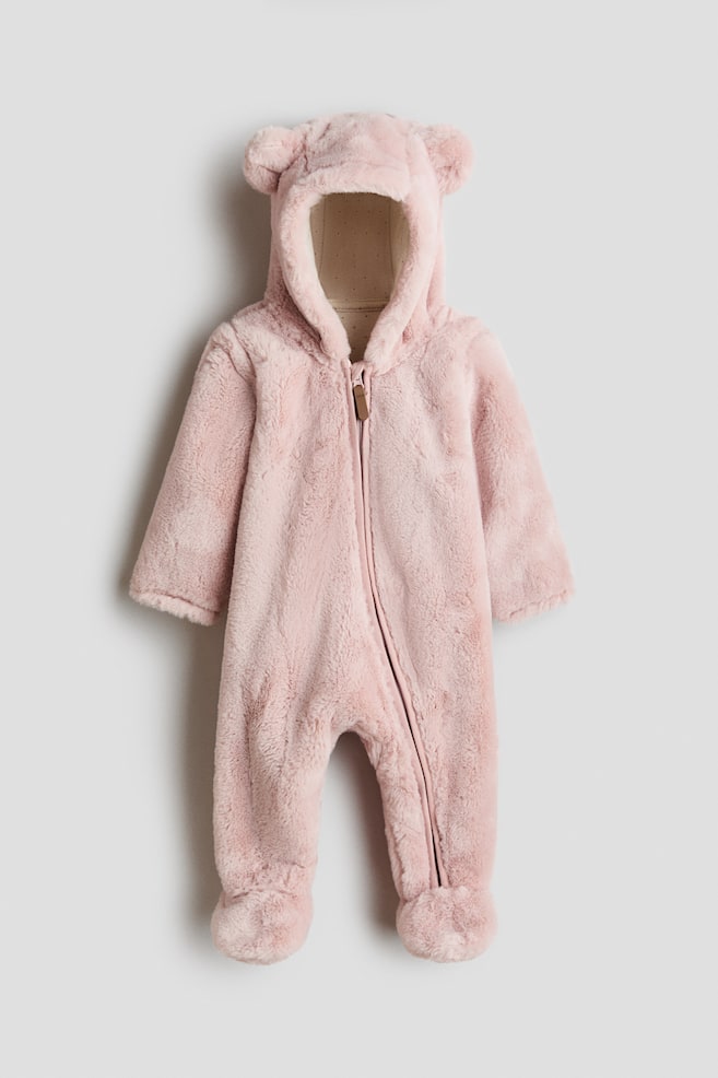 Pramsuit - Light pink/Brown - 1
