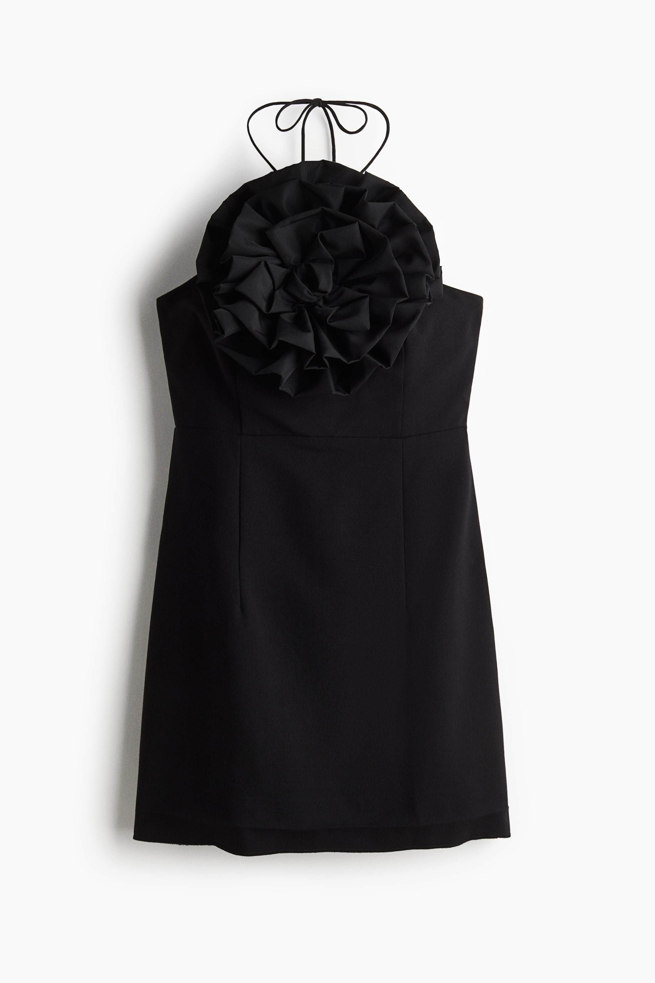 Ampliar la imagen: Appliquéd halterneck dress - Negro - Ladies | H&M MX 5