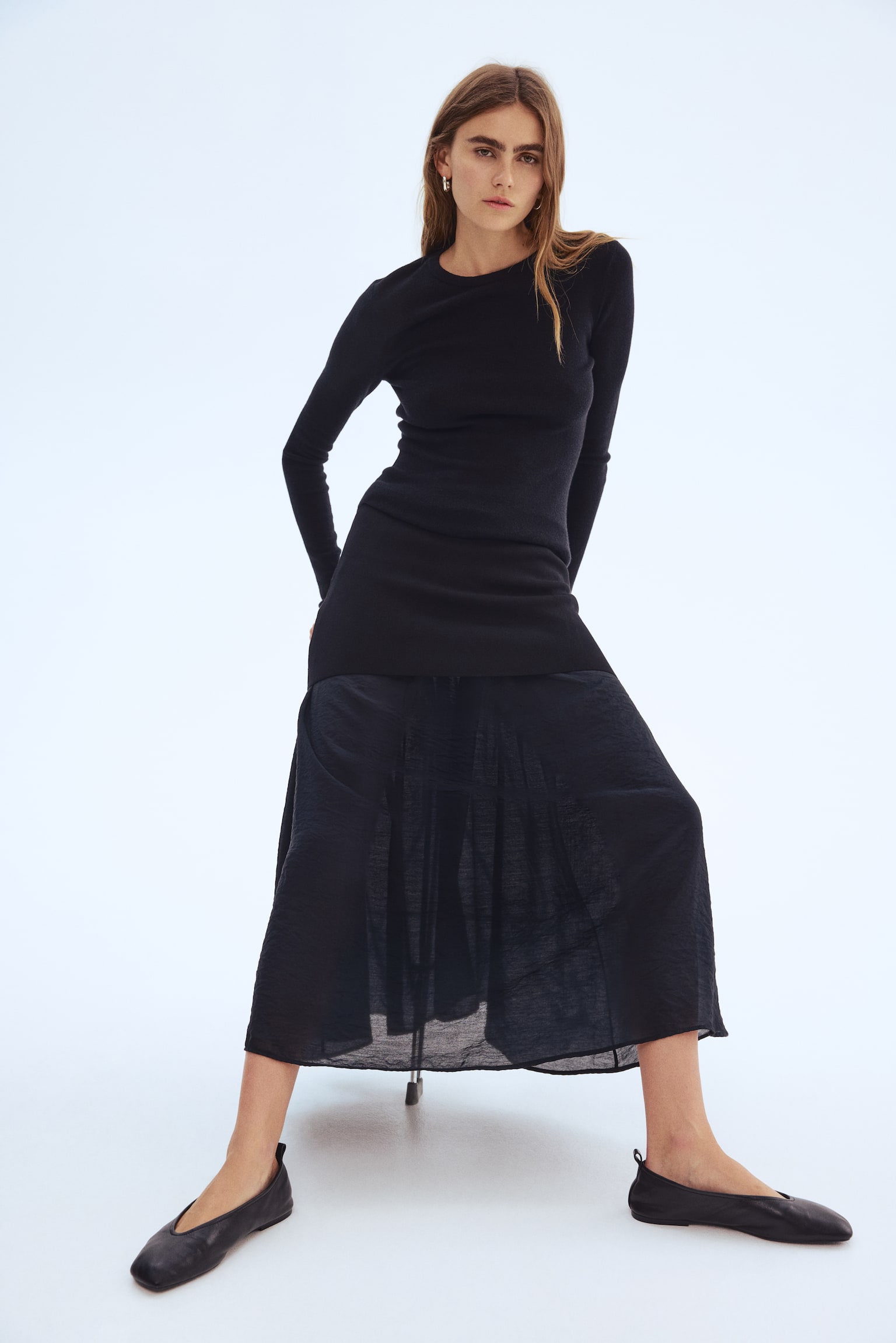 Kloş Etek - Siyah - 3