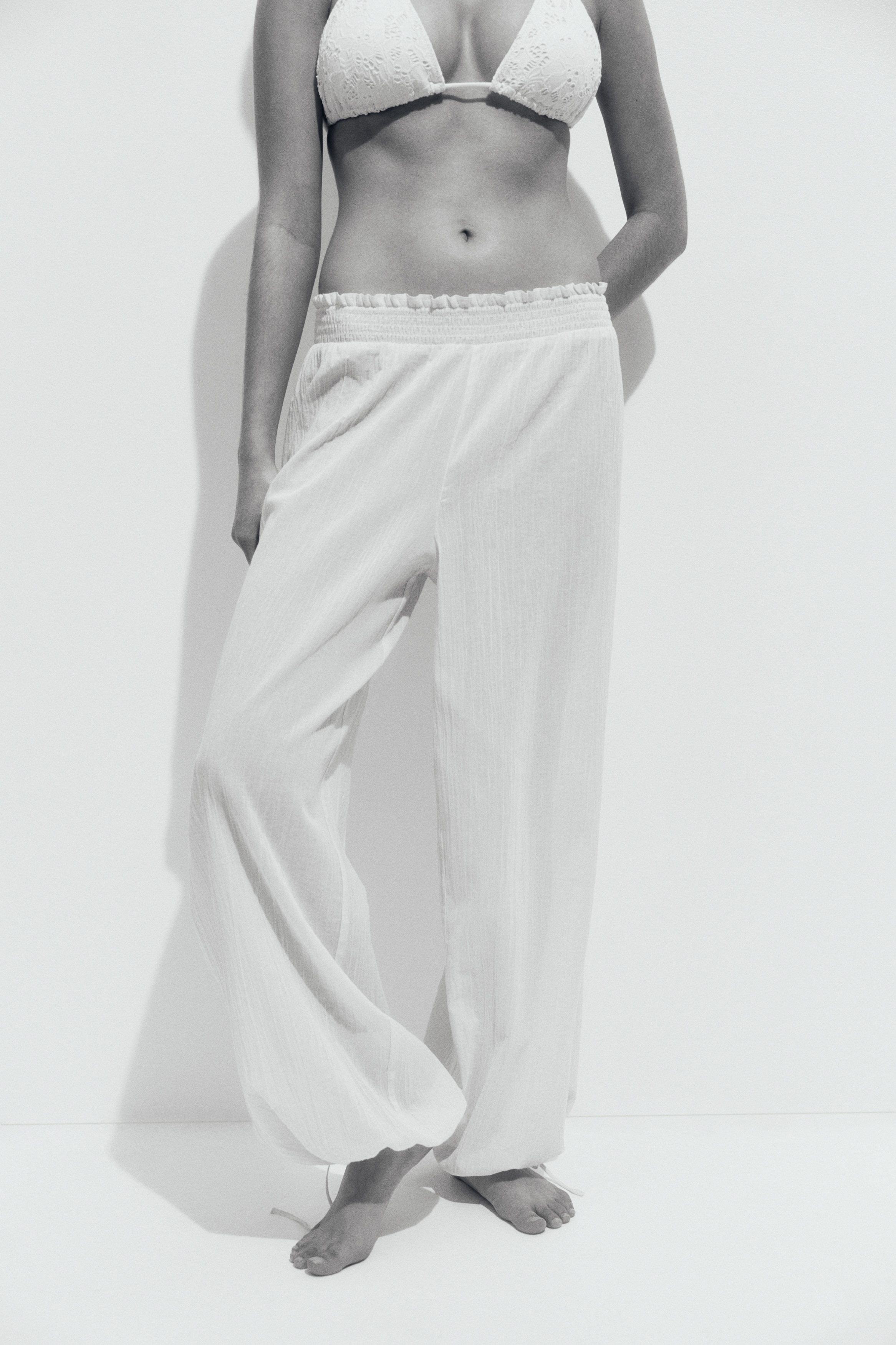 white dress pants Athletic Fit Stretch Suit Pants - Heathered Light Blue 40W main image 0