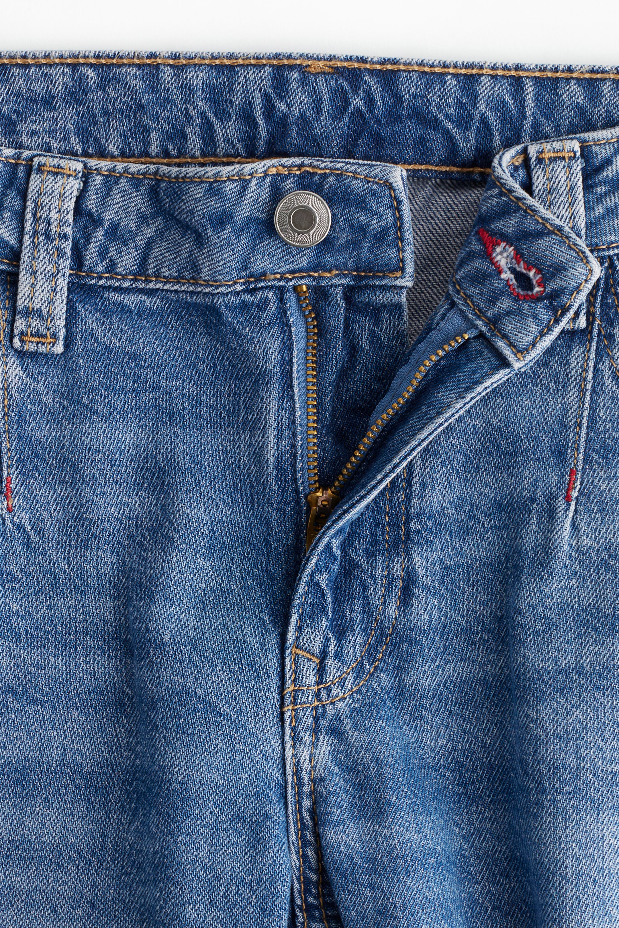 Visa större bild: Wide Regular Jeans - Denimblå - DAM | H&M SE 6