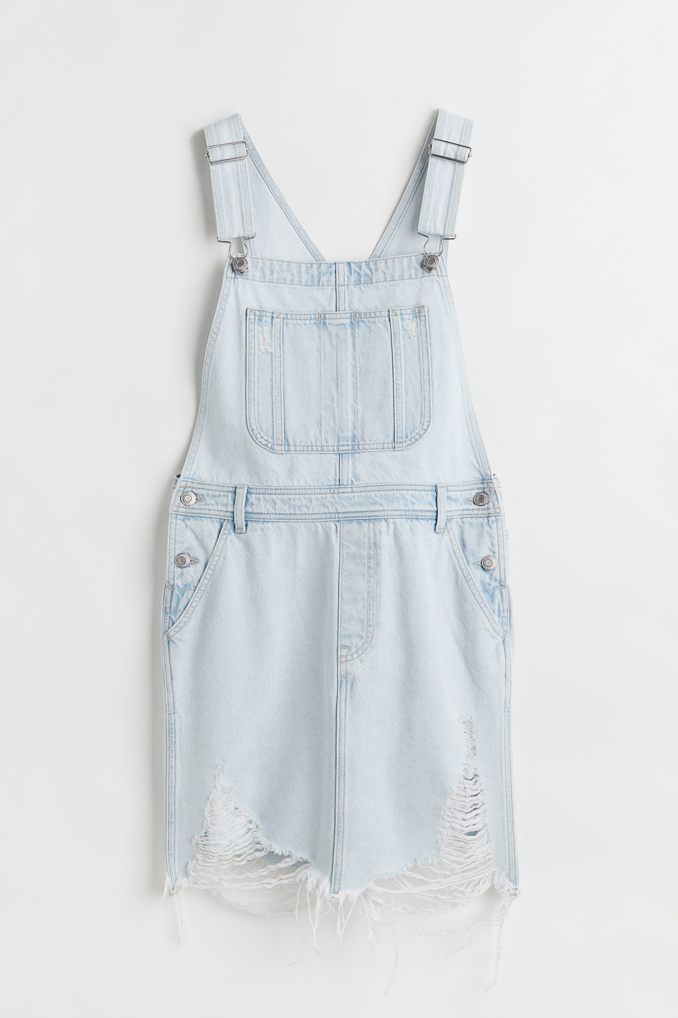 Denim Overall Dress