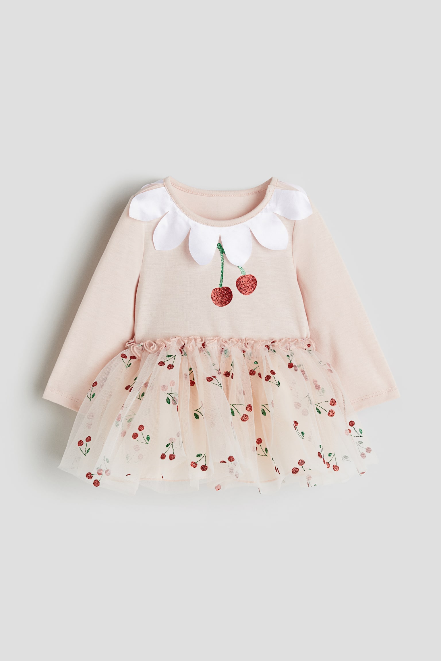 Fancy Dress Costume - Light peach/Cherries - 1