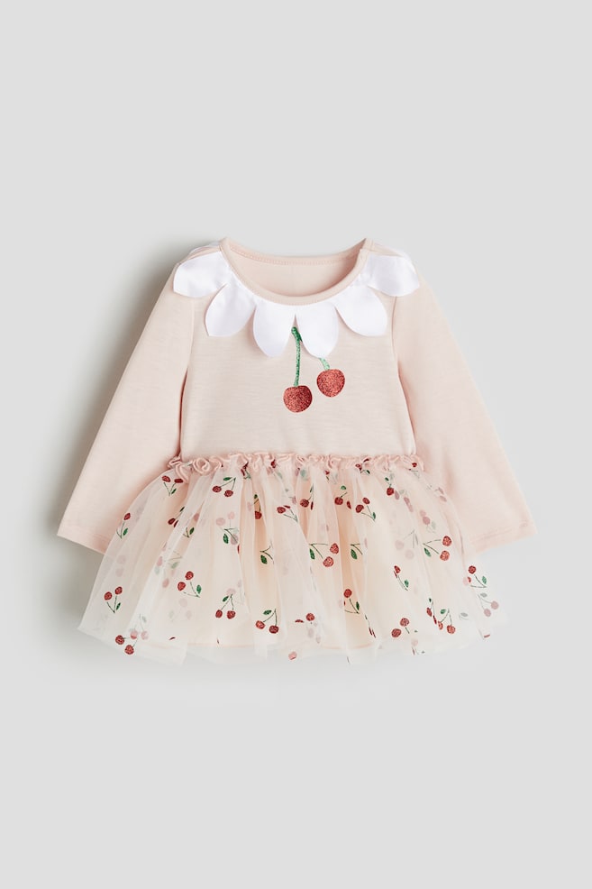Fancy dress costume - Light peach/Cherries - 1