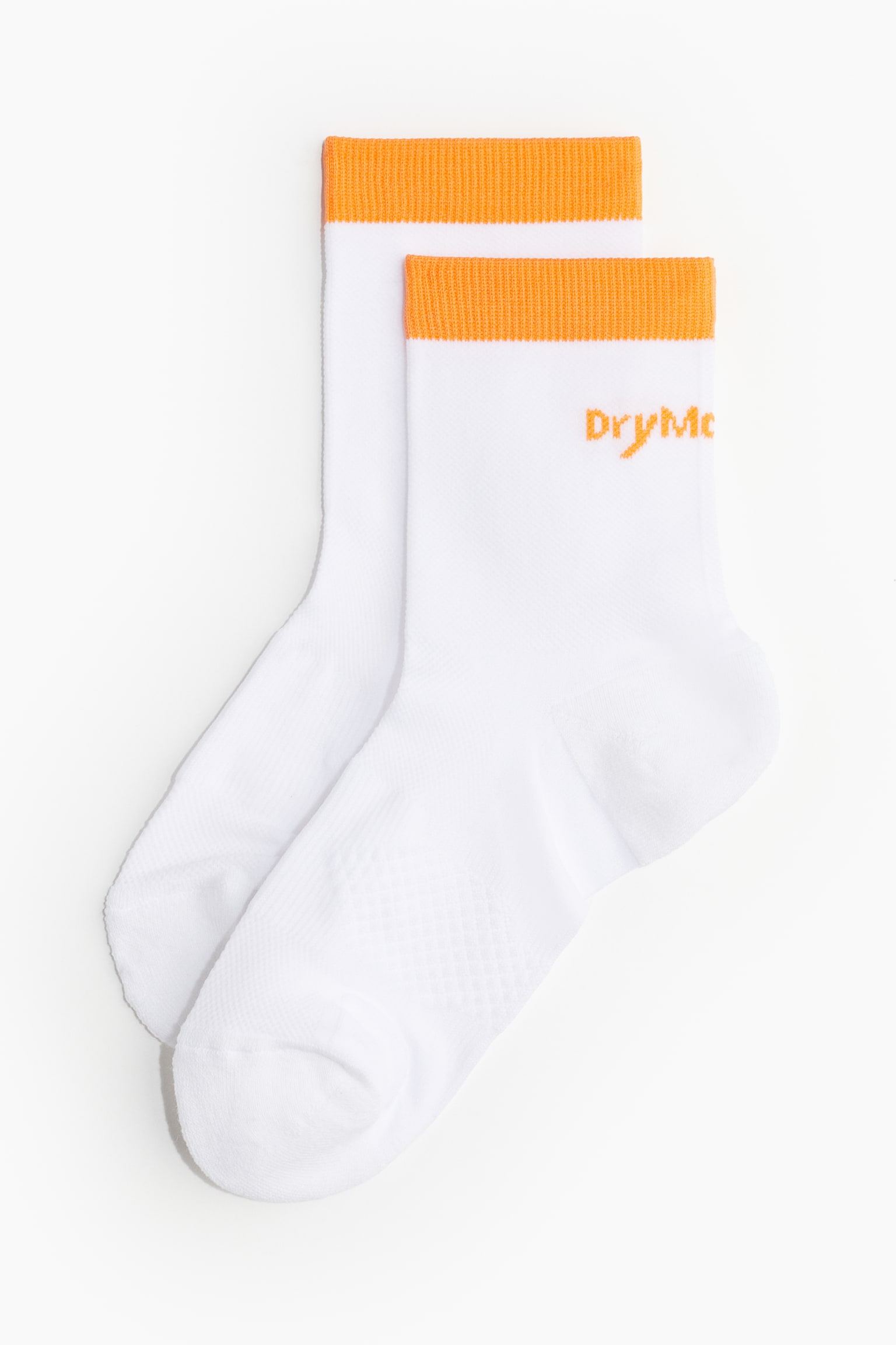 5-pack Sports Socks In DryMove™ - White/Hot pink/White/Grey - 3