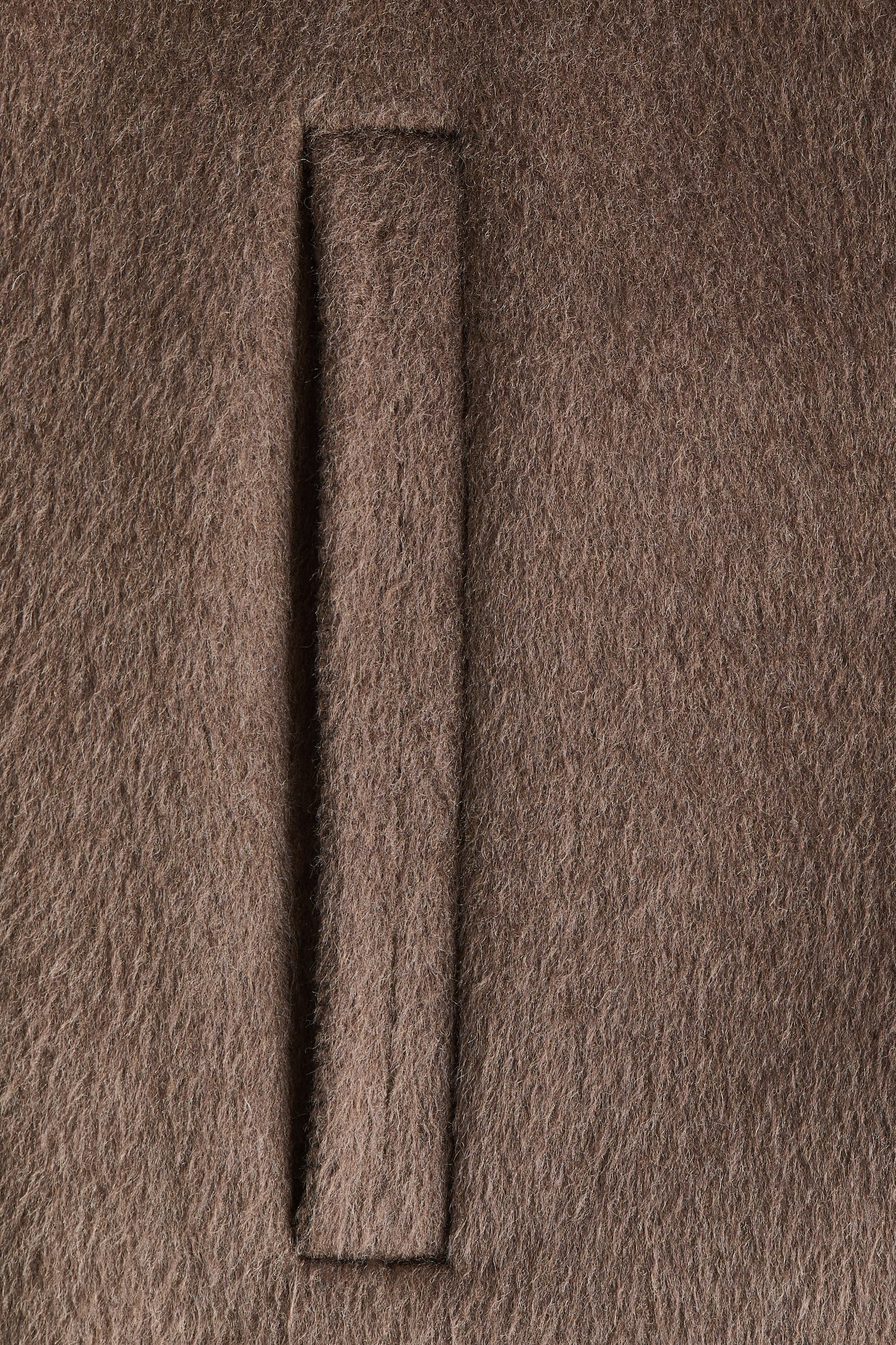 Женская куртка H&M Handmade Wool-Blend, цвет: Коричневый — фото 8