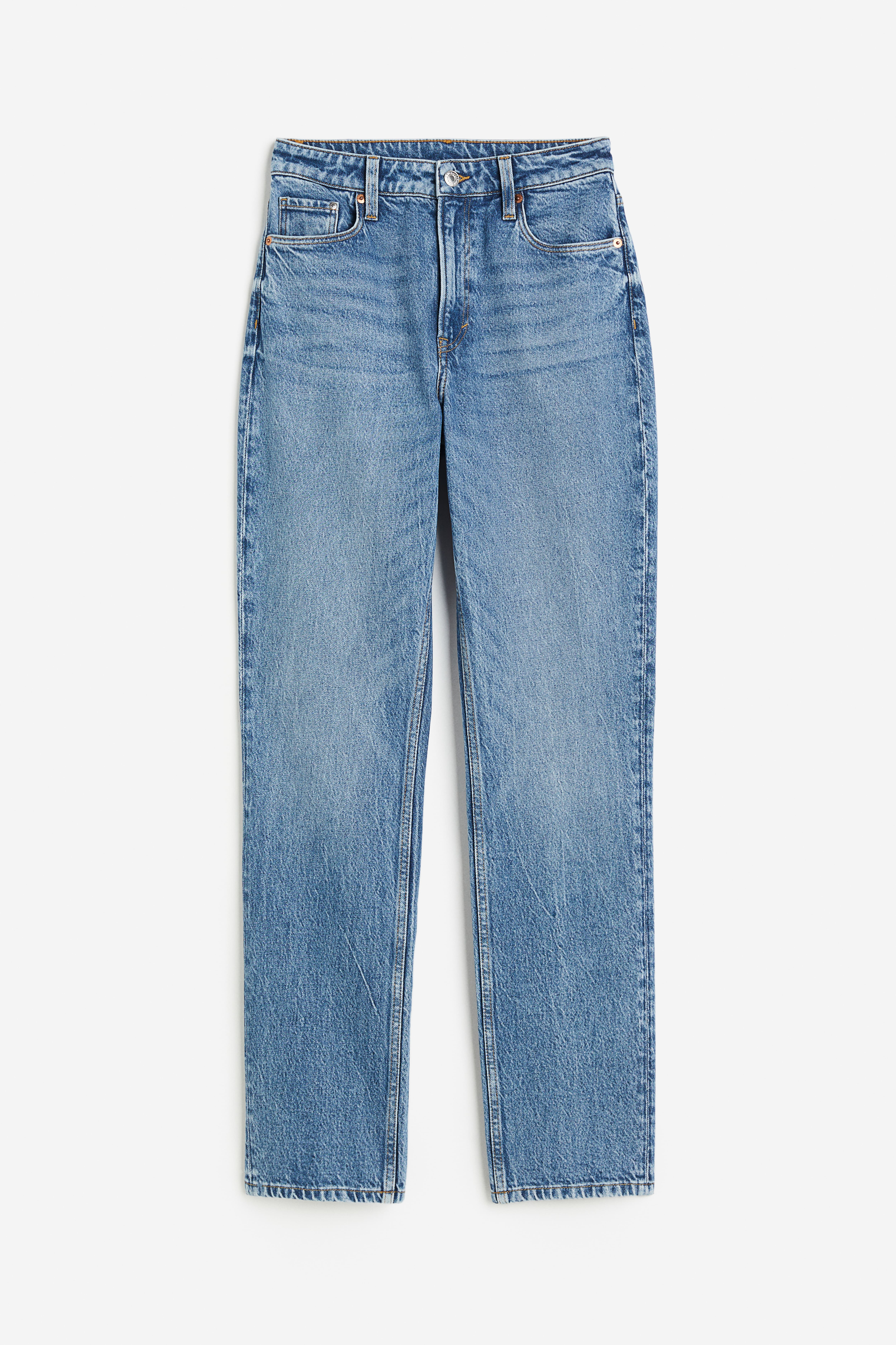 Straight orders high jeans h&m