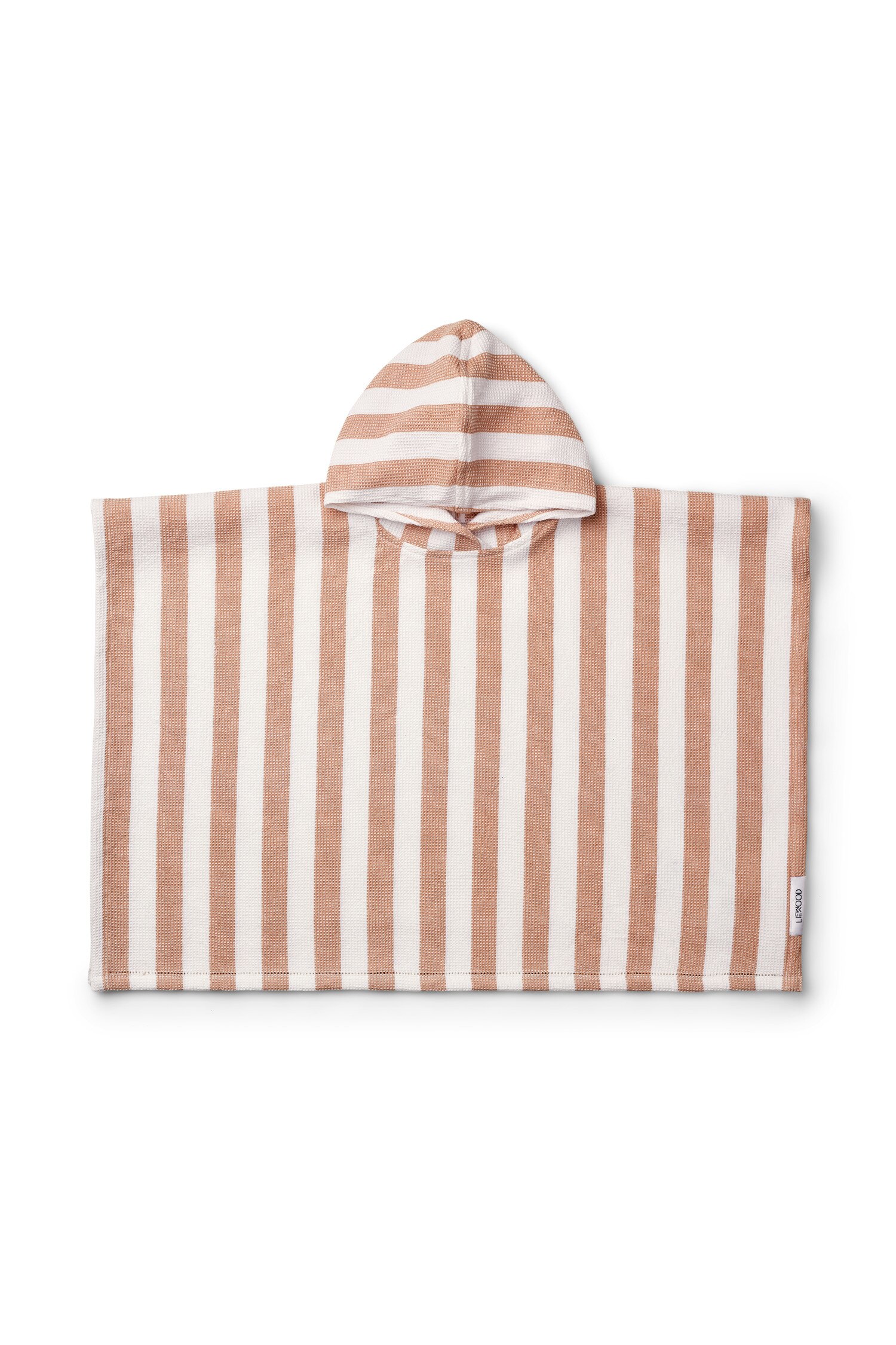 Baby - Y/d Stripes Vit/tuscany Rose Paco Juniorponcho - Size: 3/4Y  - H&M
