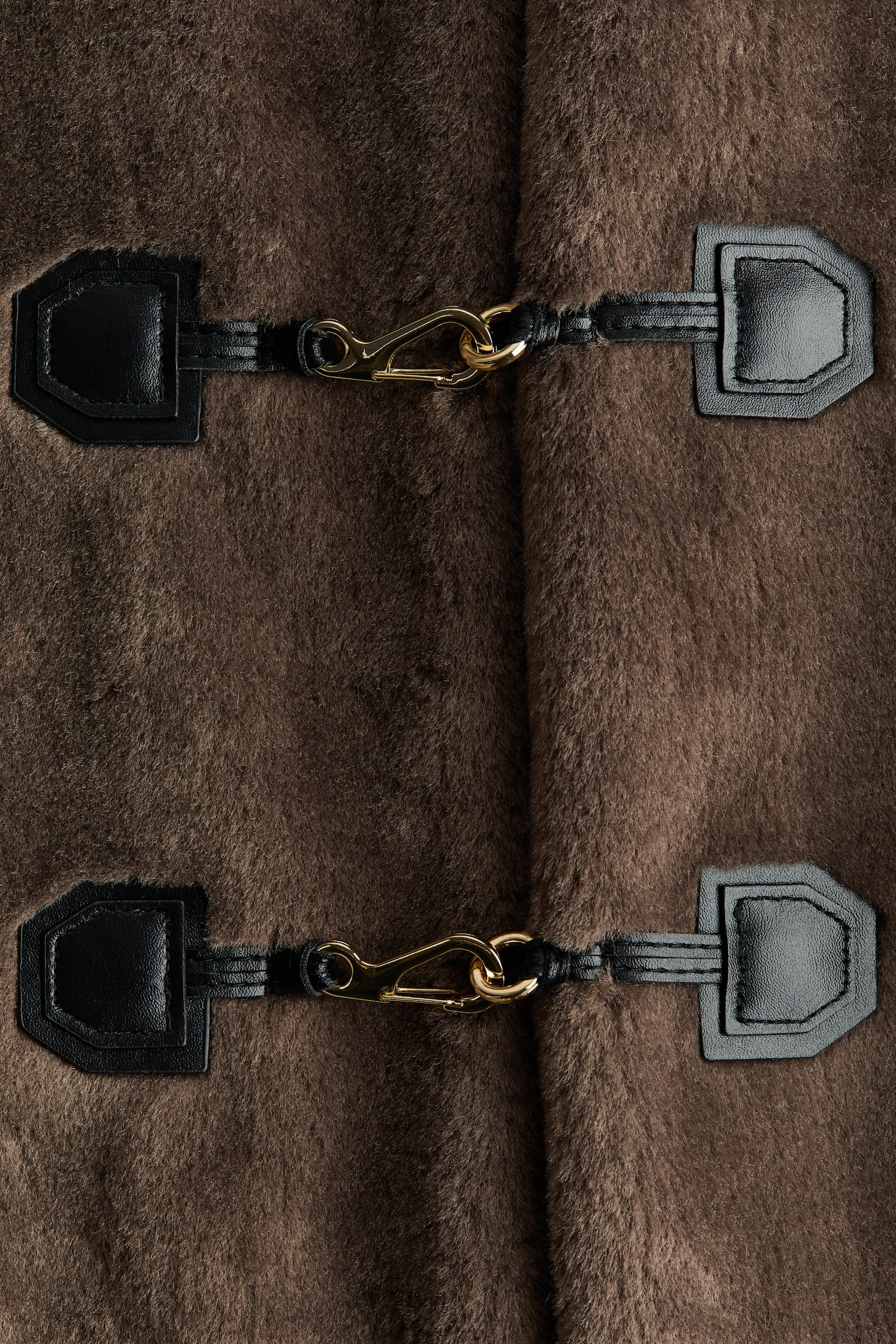 Saco estilo duffle - Gris pardo oscuro/Beige claro/Negro - 3