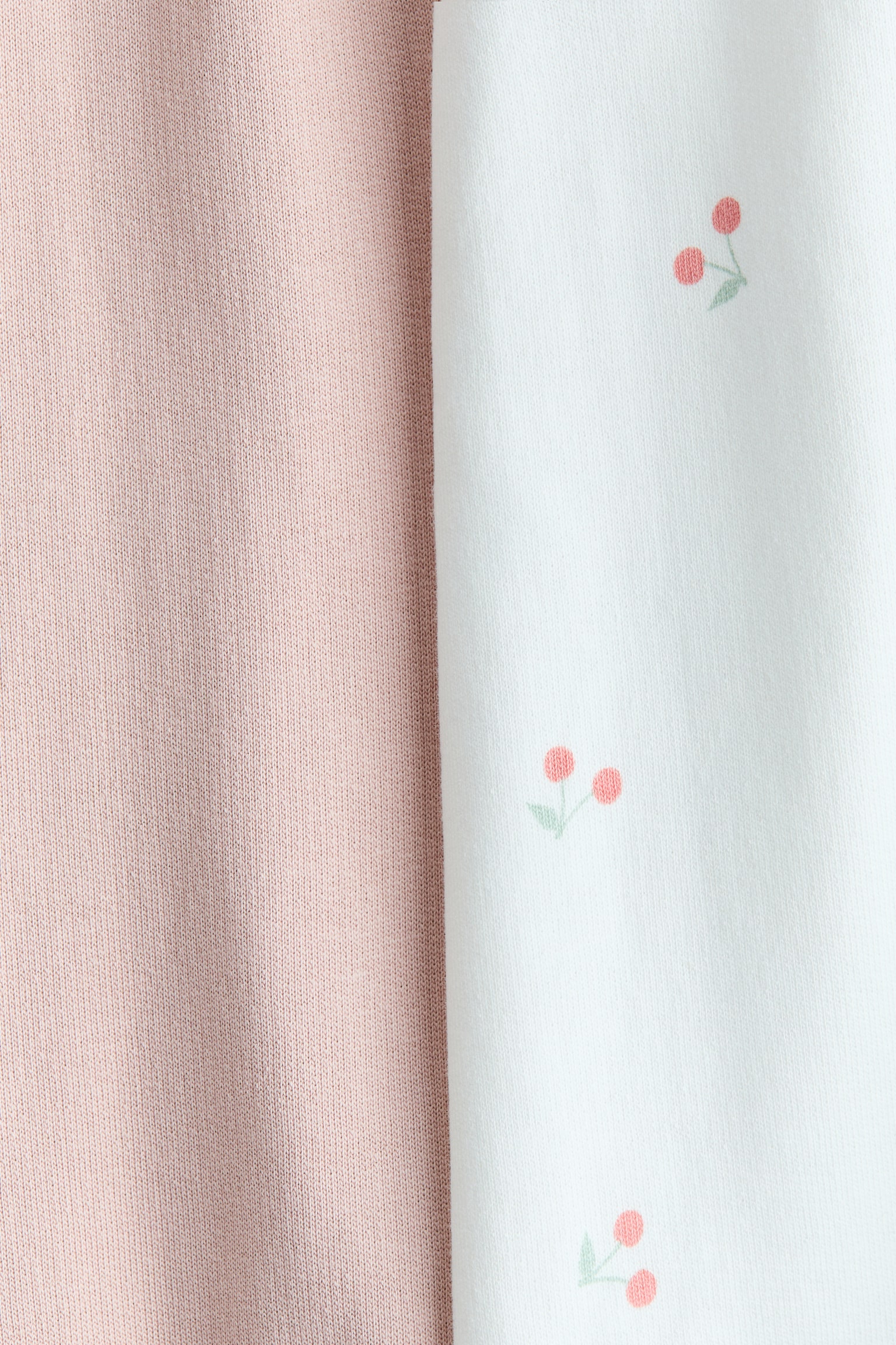 2-pack joggers - Light pink/Cherries/Black/Light grey marl/Dark beige/Natural white marl/Navy blue/Light blue/Pink/Cherries - 2