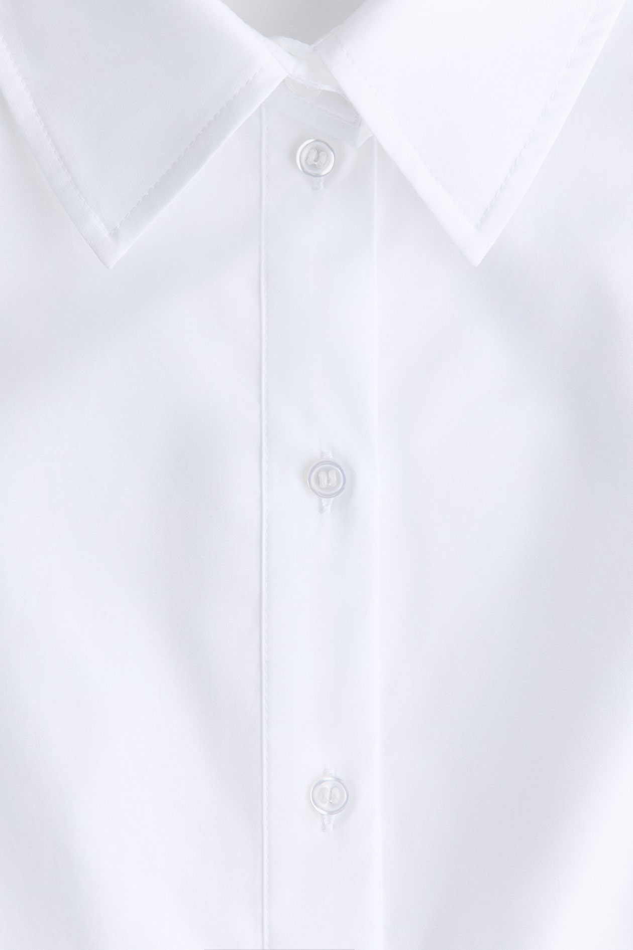 Poplin Peplum Shirt - image 2