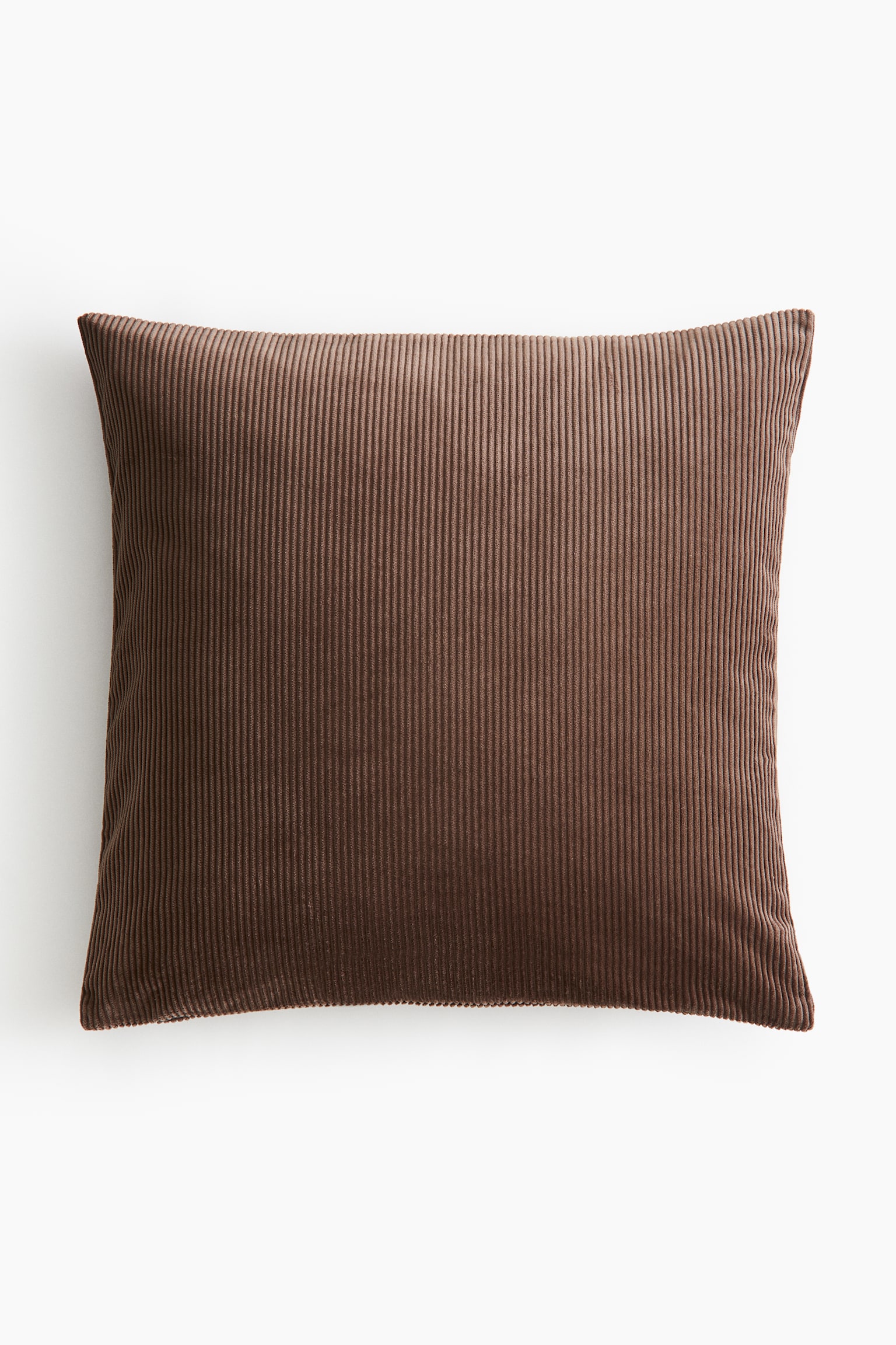 Corduroy cushion cover - Dark brown/Mole/Cream/Bright blue - 1