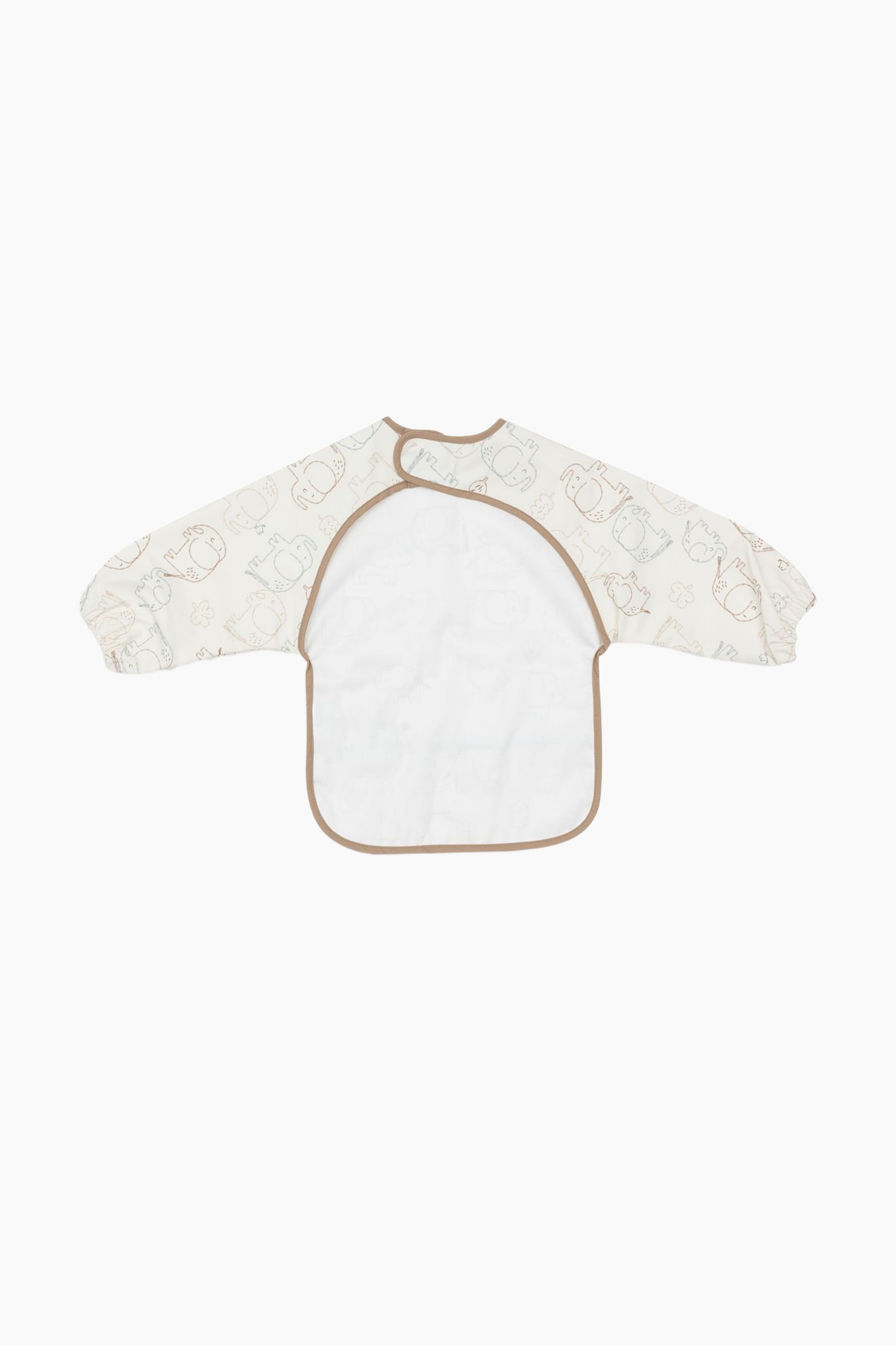 Lätzchen Wasserdicht Mit Ärmel - 2 Pack - Elephant Tales/Tiny Park/Flower Fairies/Leafy Dreams - 3