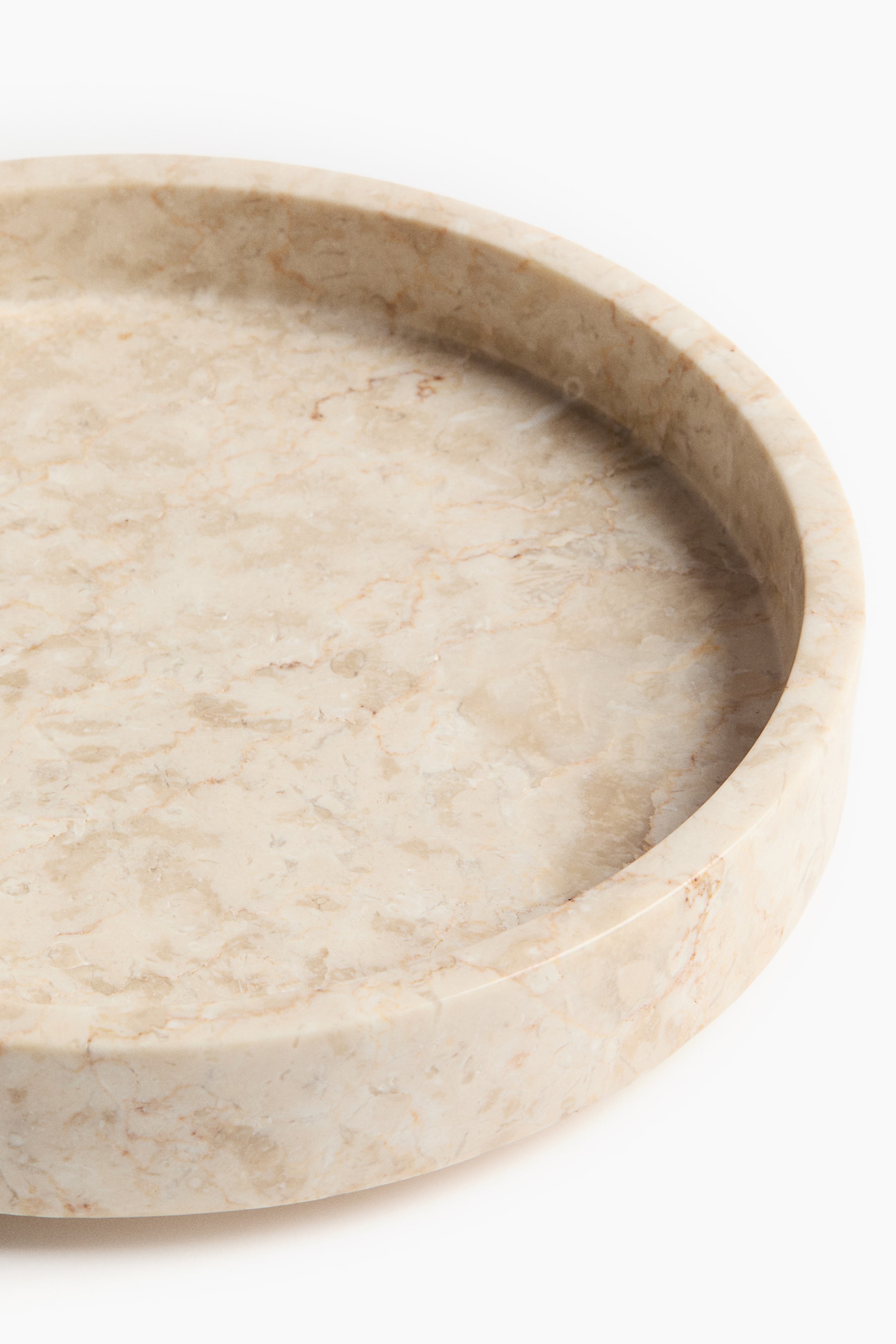 Round Marble Tray