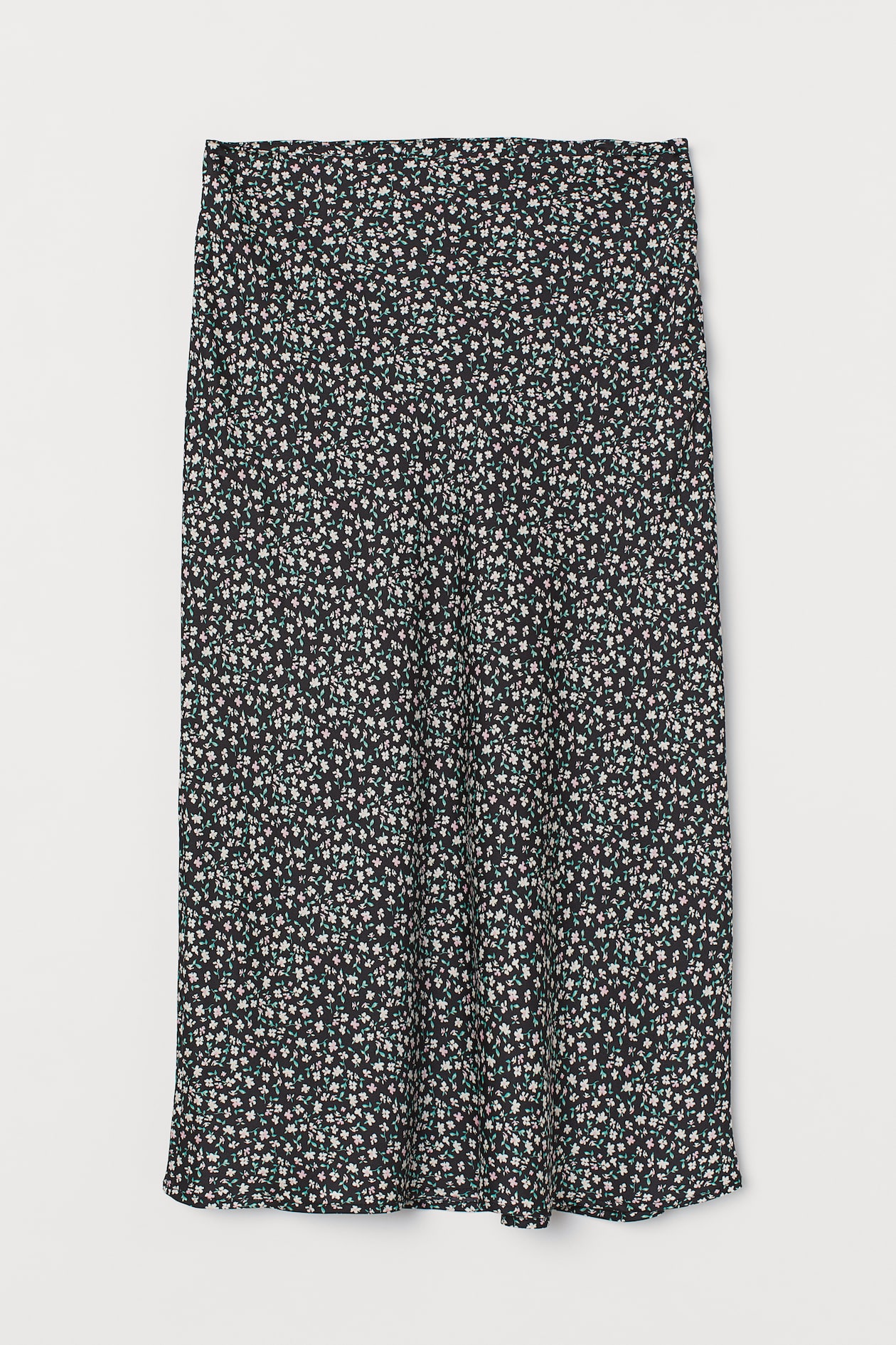 Skirt - Black/Floral - Ladies | H&M GB