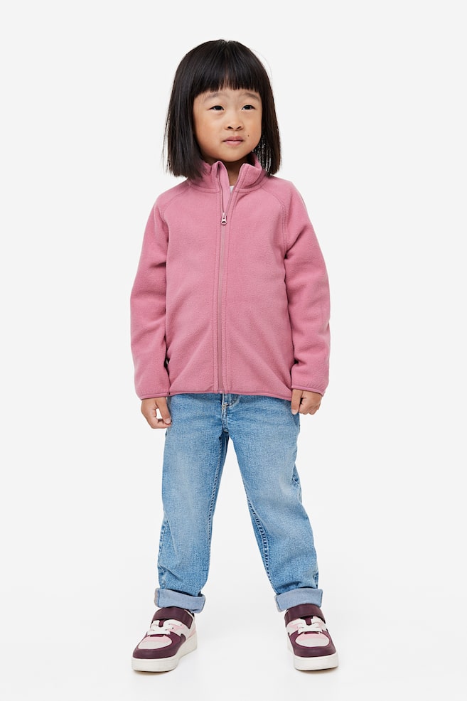 Fleece jacket - Pink/Beige/Dinosaurs/Black/Spotted/Purple/Unicorns/dc - 5
