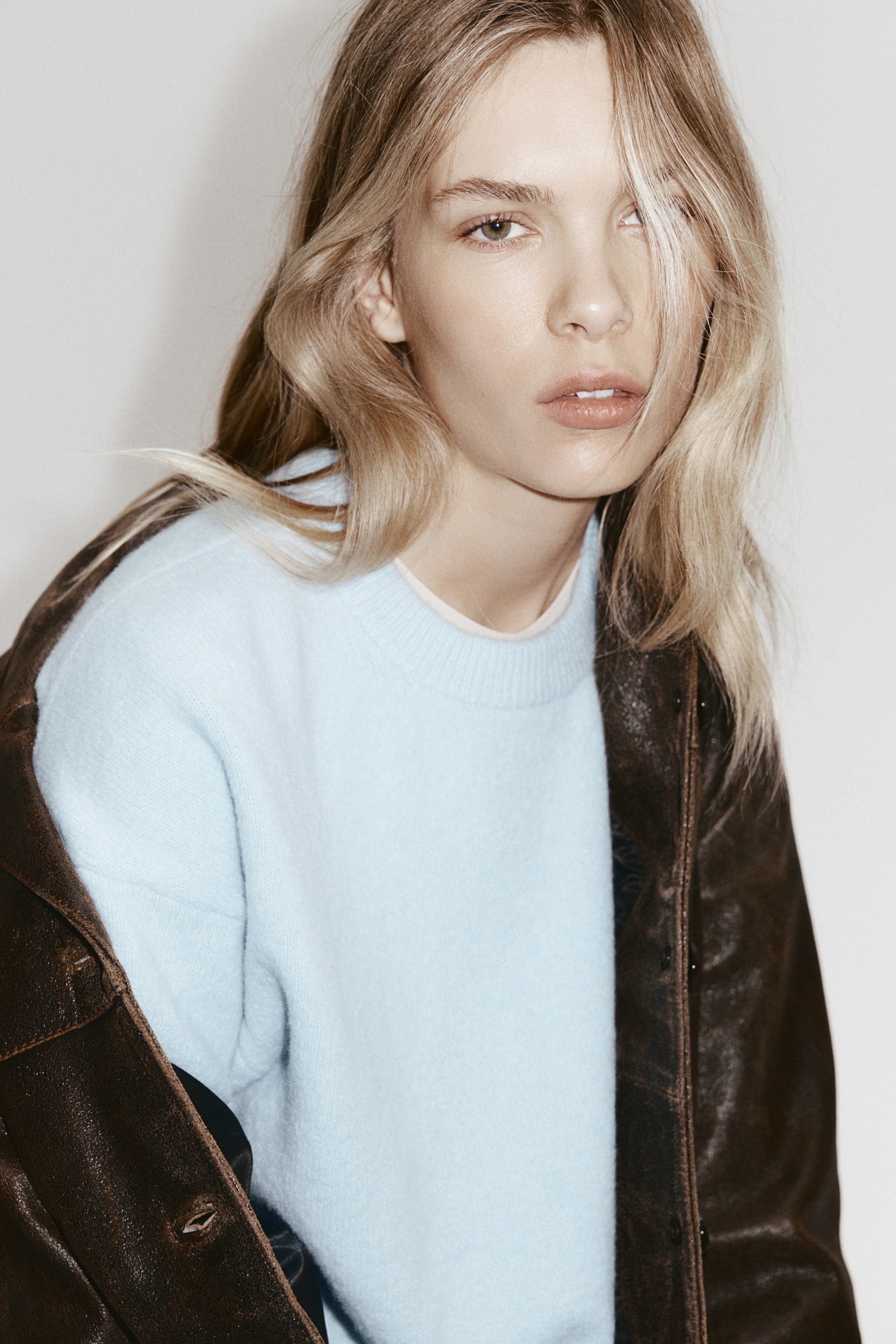 View larger image: Oversized jumper - Light blue - Ladies | H&M HK 1