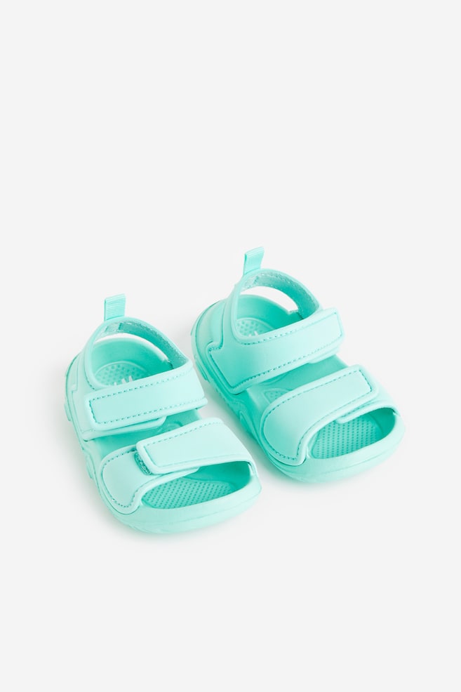 Sandals - Turquoise/Pink - 1