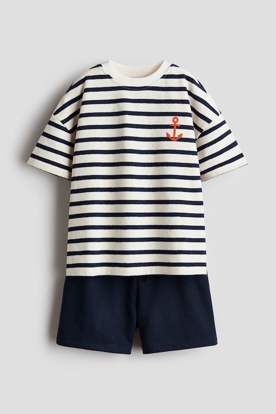 Детские топы H&M 2-Piece Cotton Set