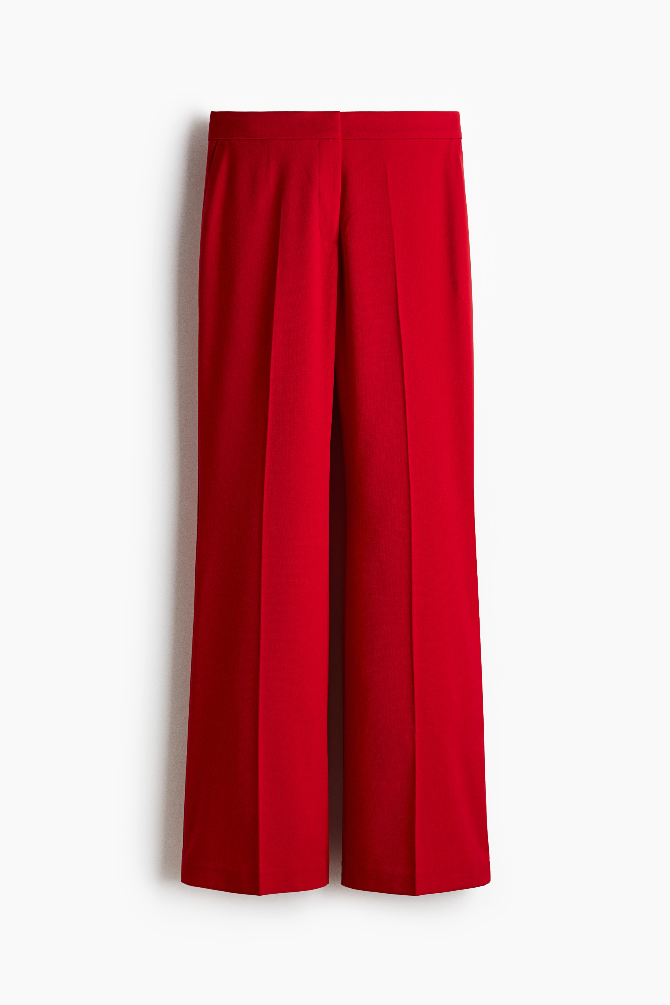 Flared Dress Pants - Red/Black