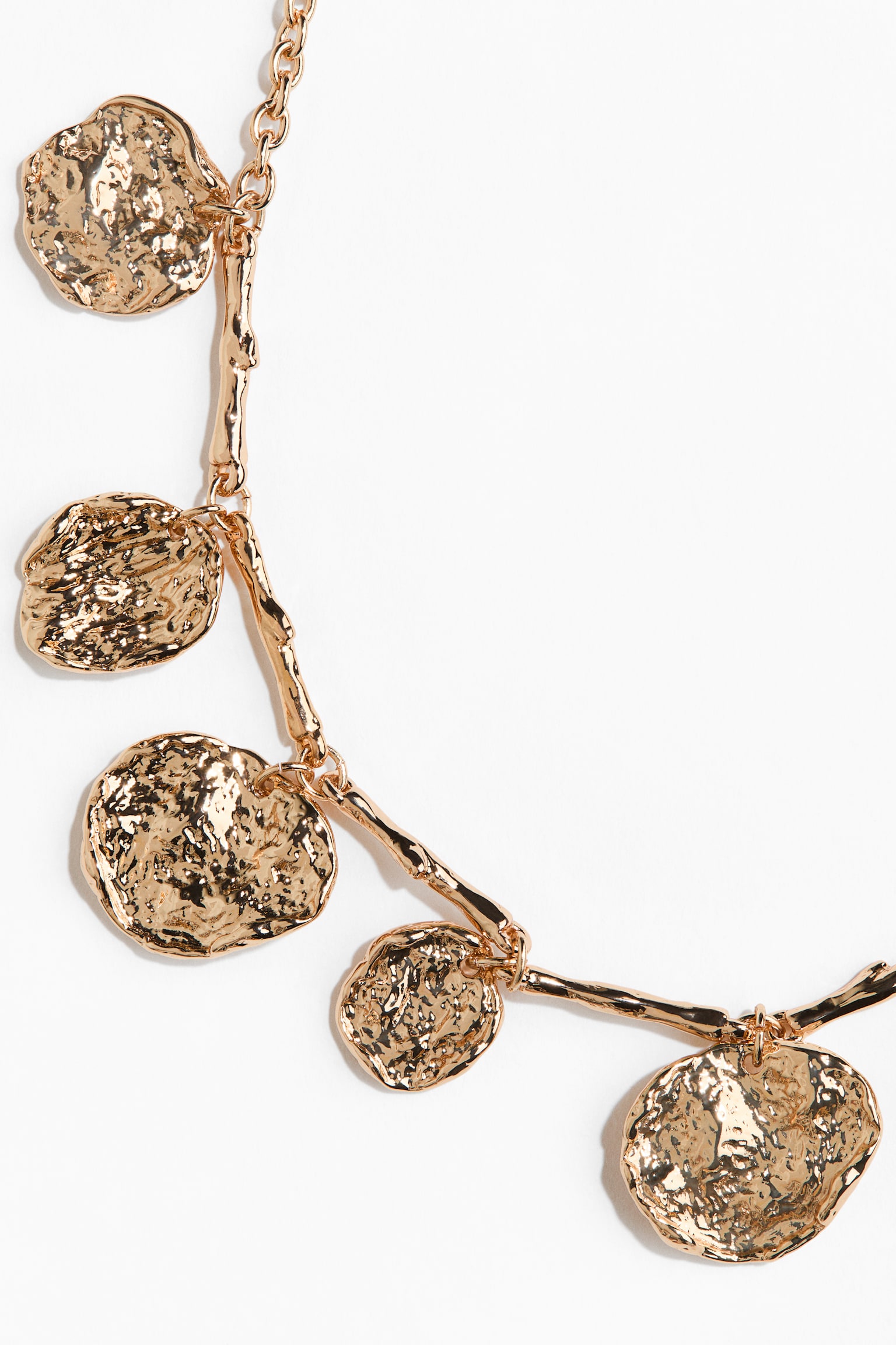 Pendant necklace - Gold-coloured - 3