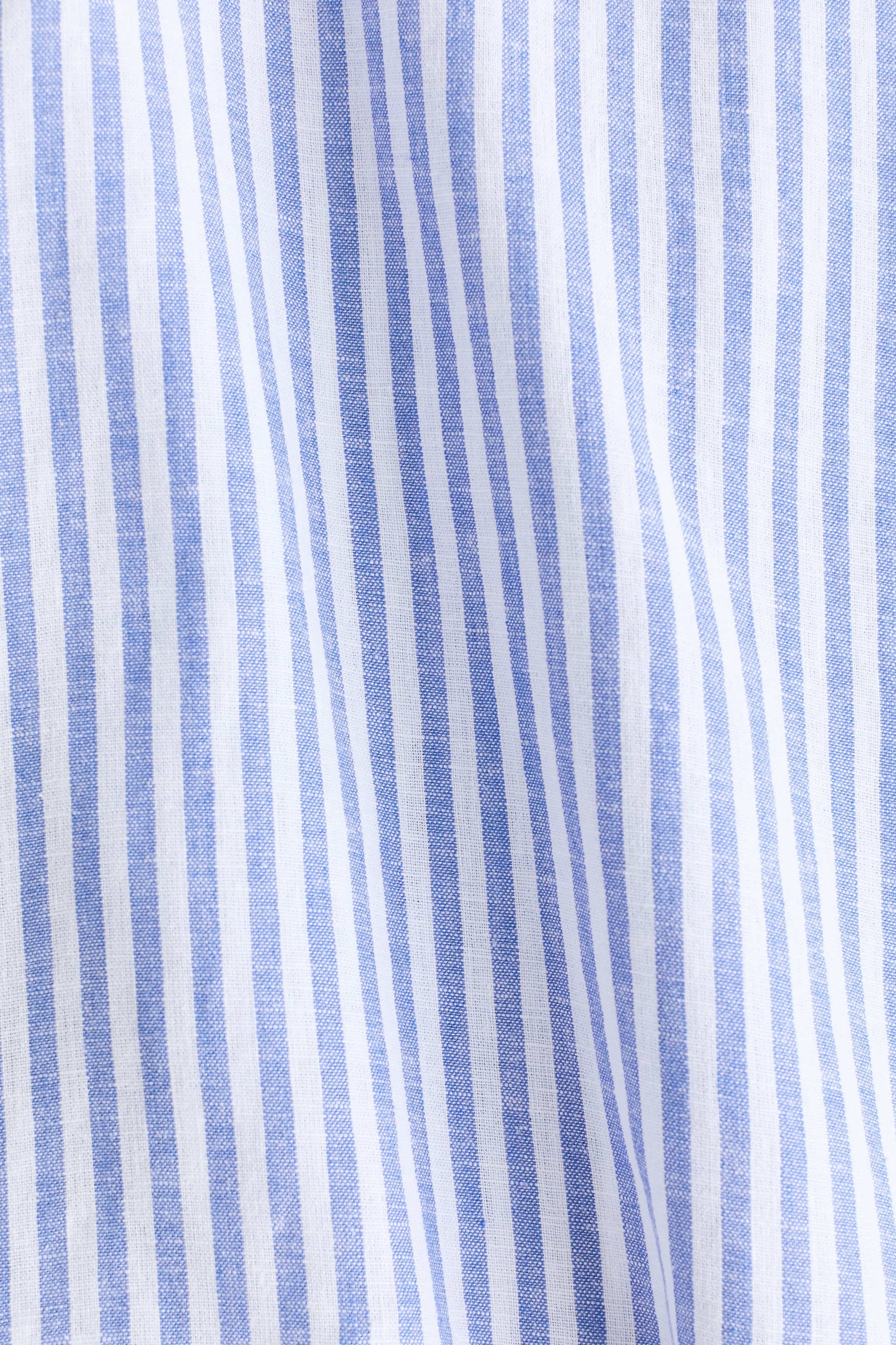 Dolman-Sleeved Linen-Blend Shirt