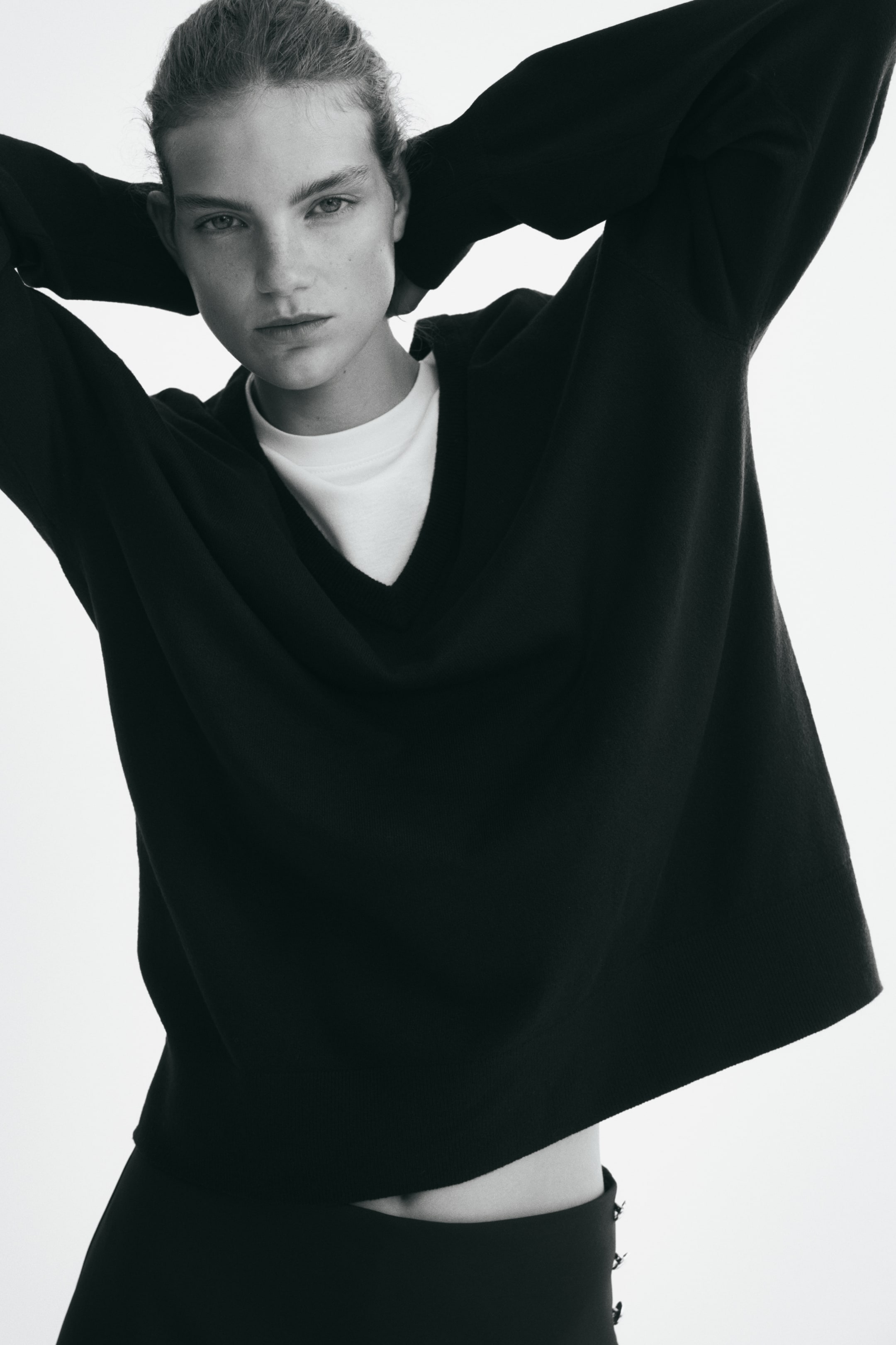 Oversized V-Neck Sweater