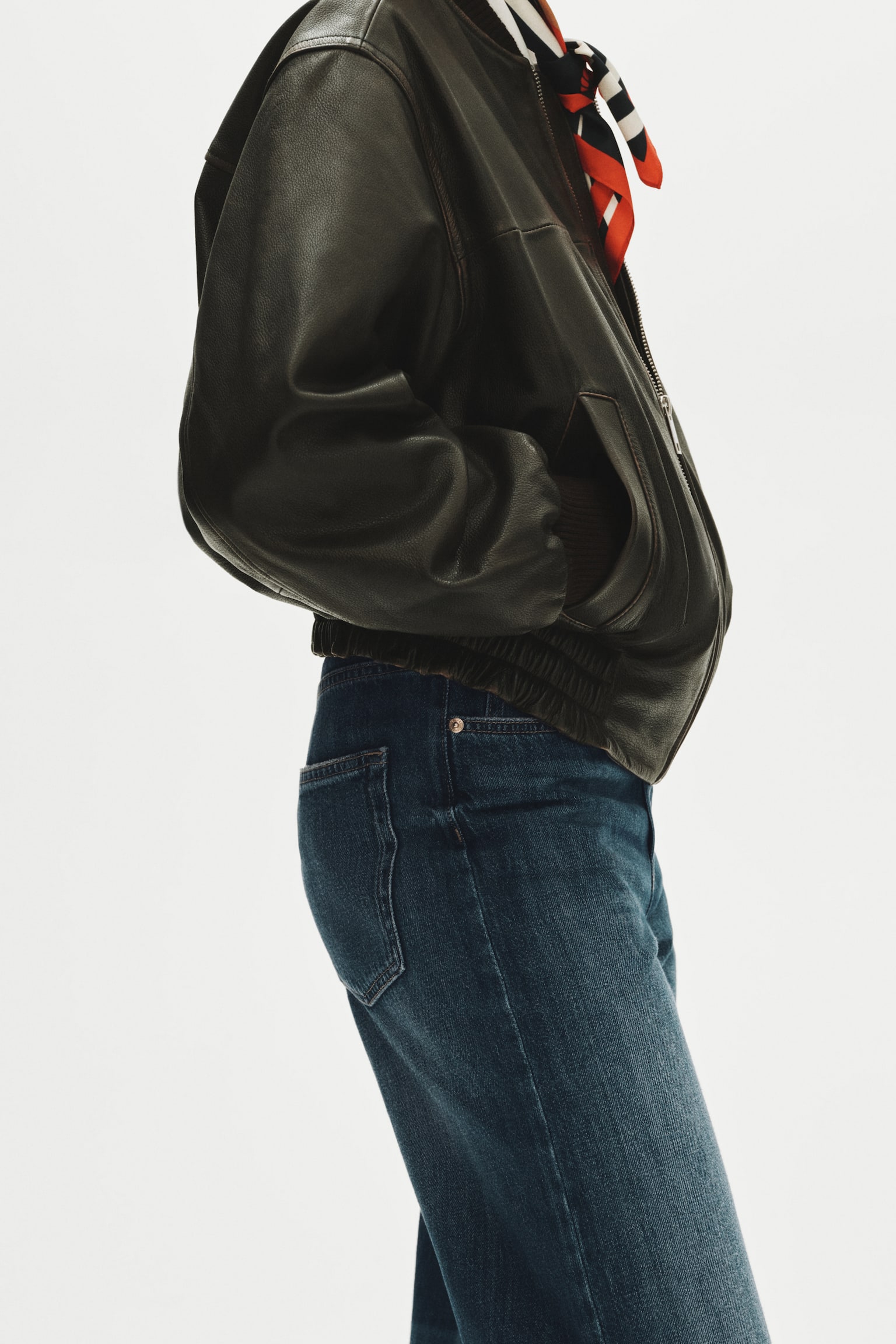 Wide High Waist Jeans - Dark denim blue/Washed black/Denim blue/Navy denim blue/White/Dark denim blue/Dark denim blue/Denim grey/Dark grey/Black/Denim blue - 7