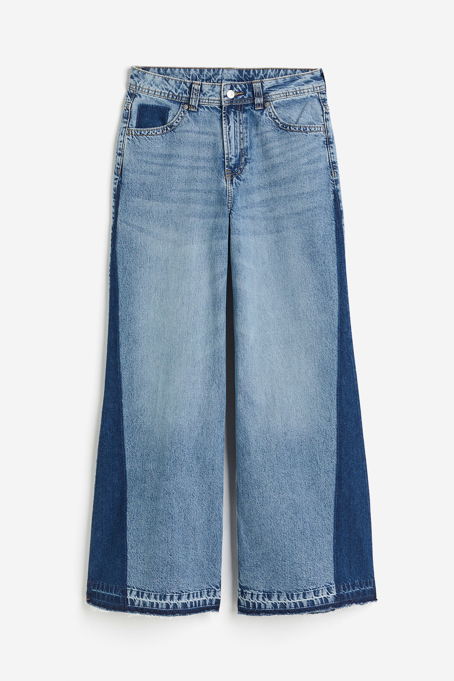 Baggy Regular Jeans - Denim blue/Denim grey - 1