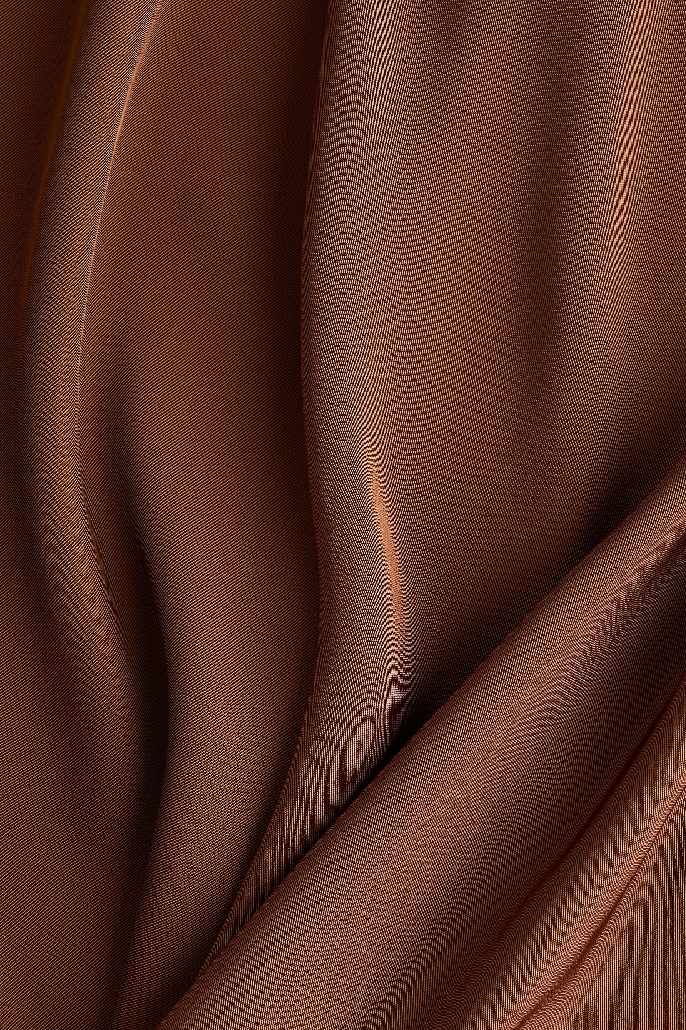 Cap-sleeved satin dress