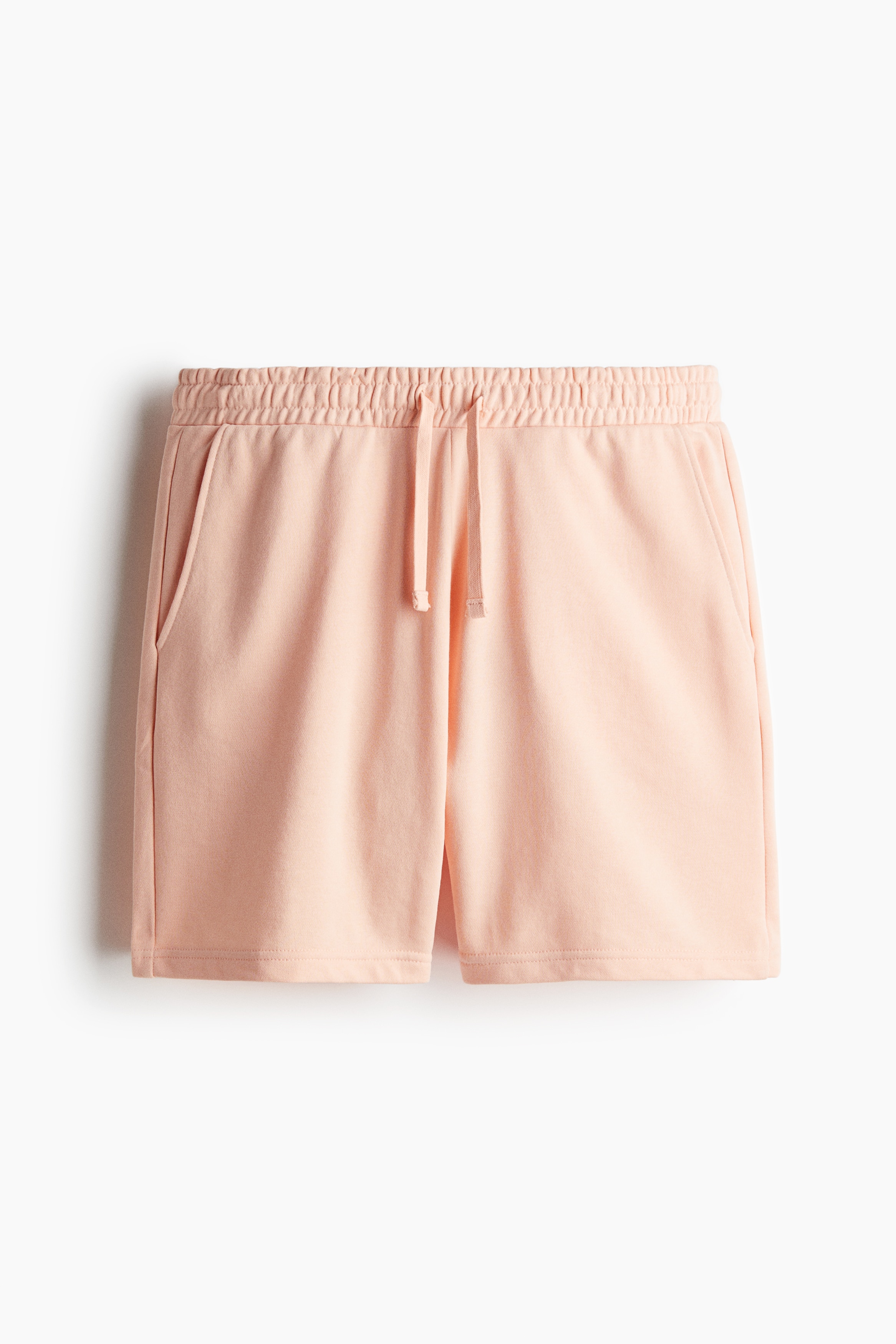 Regular Fit Sweatshorts - Peach pink/Black/Light beige/Gray melange/Dark gray/Brown